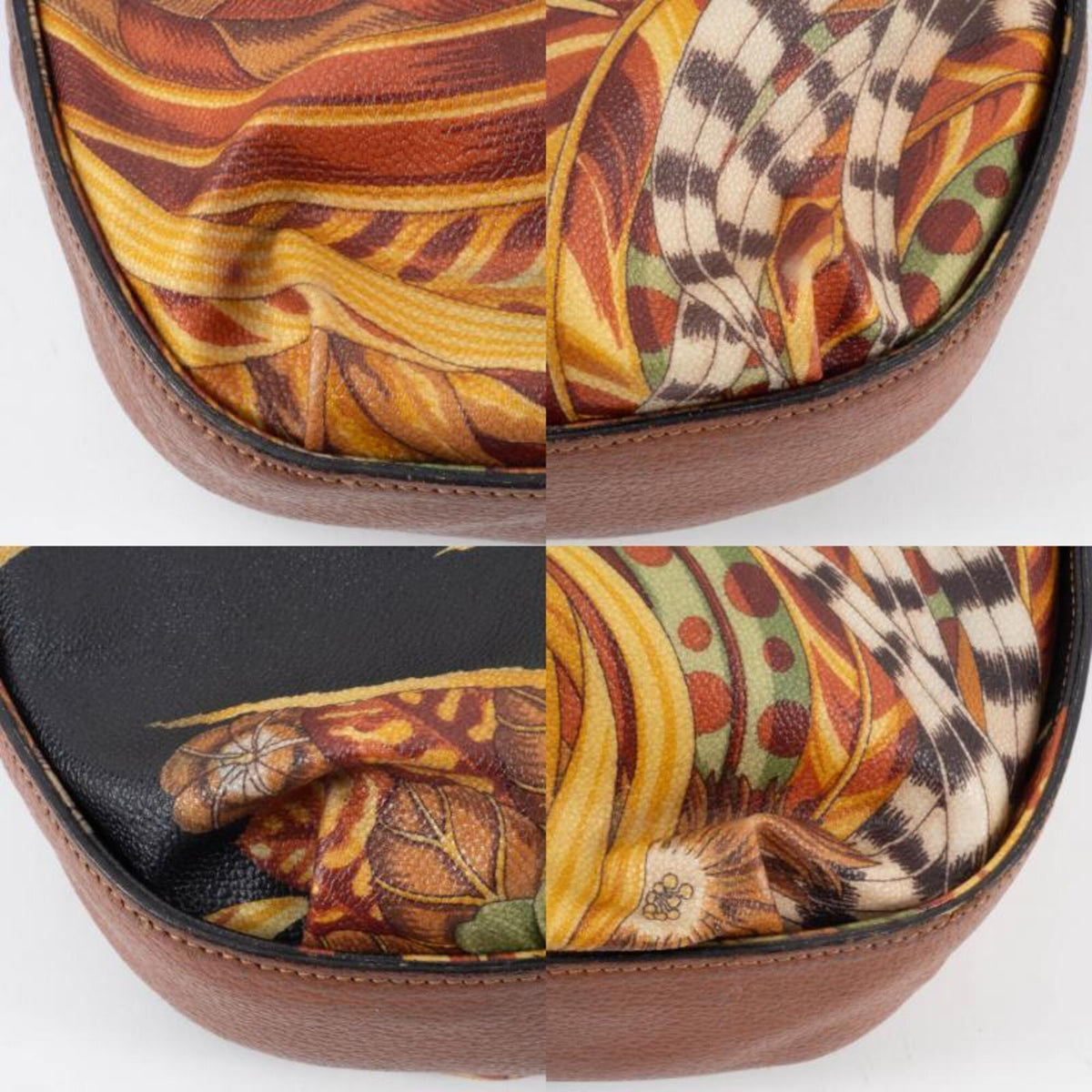 Salvatore Ferragamo Multi-Color Leather Pvc Shoulder Bag (Pre-Owned)