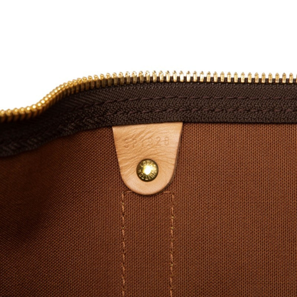 Louis Vuitton Brown Pvc Leather Boston Bag (Pre-Owned)