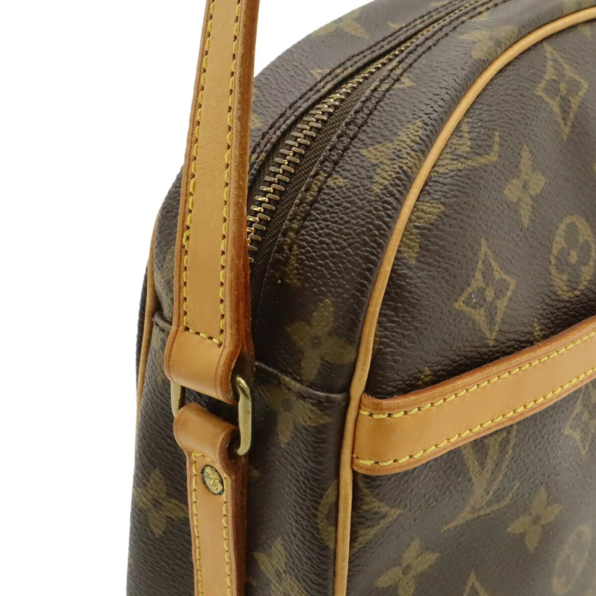 Louis Vuitton Brown Galle Monogram Monogram Pochette Shoulder Bag (Pre-Owned)