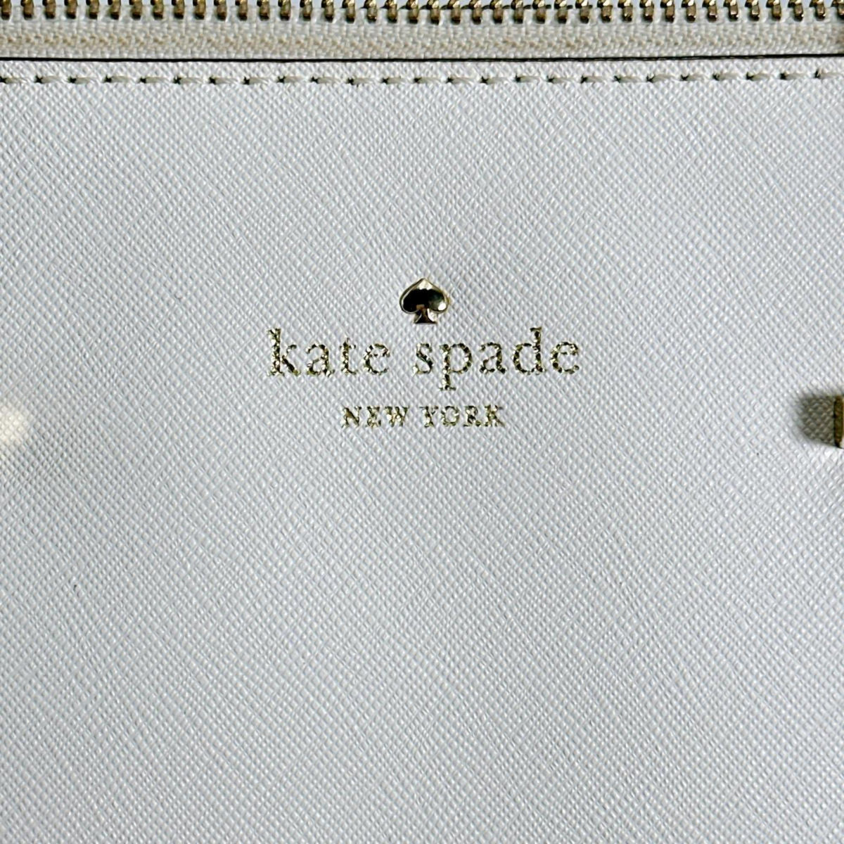 Kate Spade White Leather Handbag Shoulder Bag (Pre-Owned)