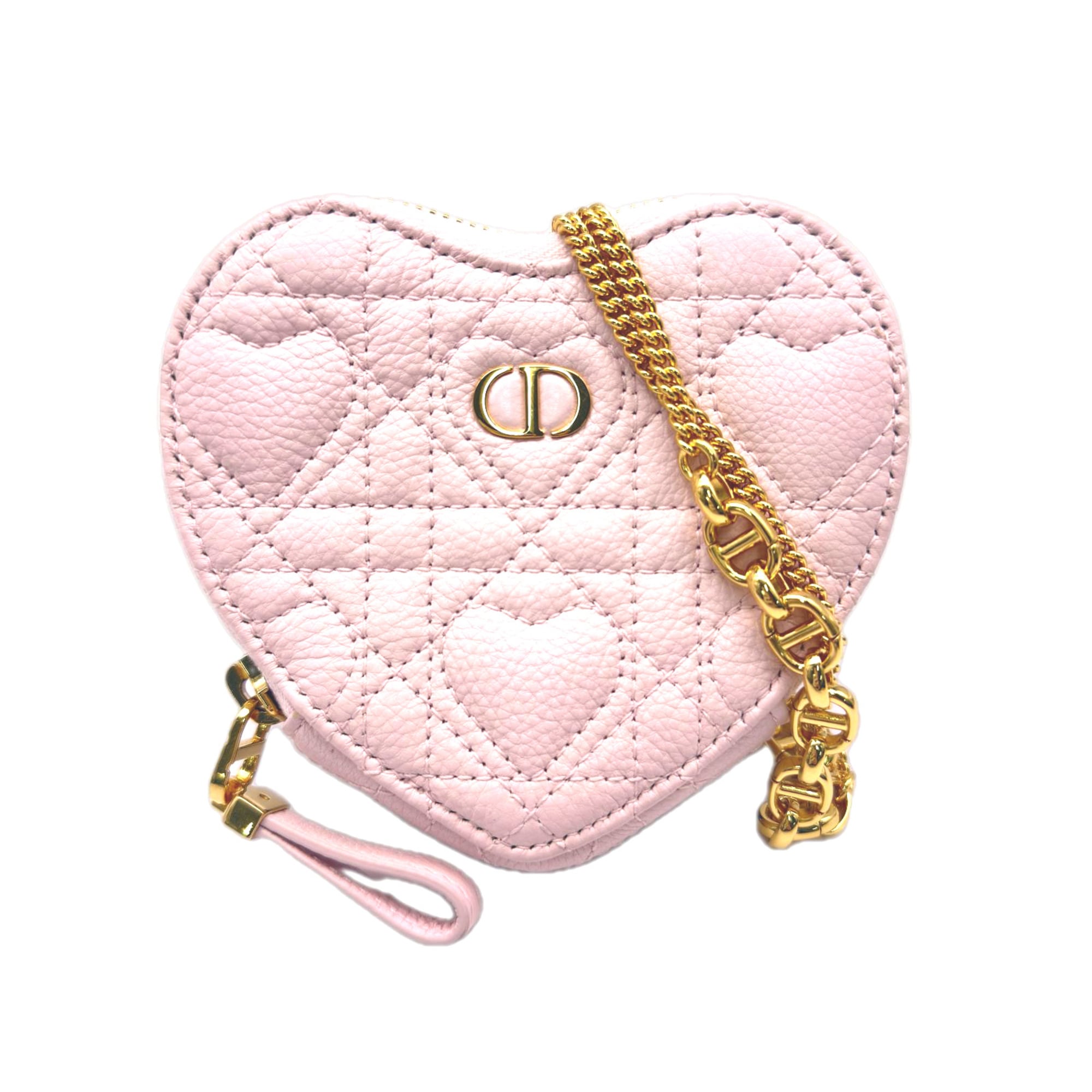 Christian Dior Pink Leather Shoulder Bag (Pre-Owned)