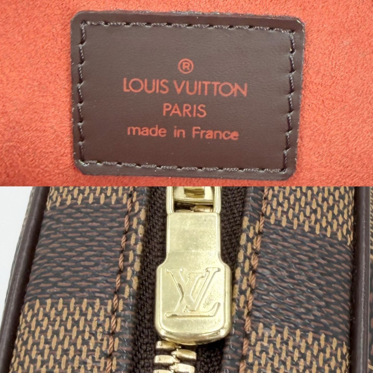 Louis Vuitton Damier Brown Damier Canvas Shoulder Bag (Pre-Owned)