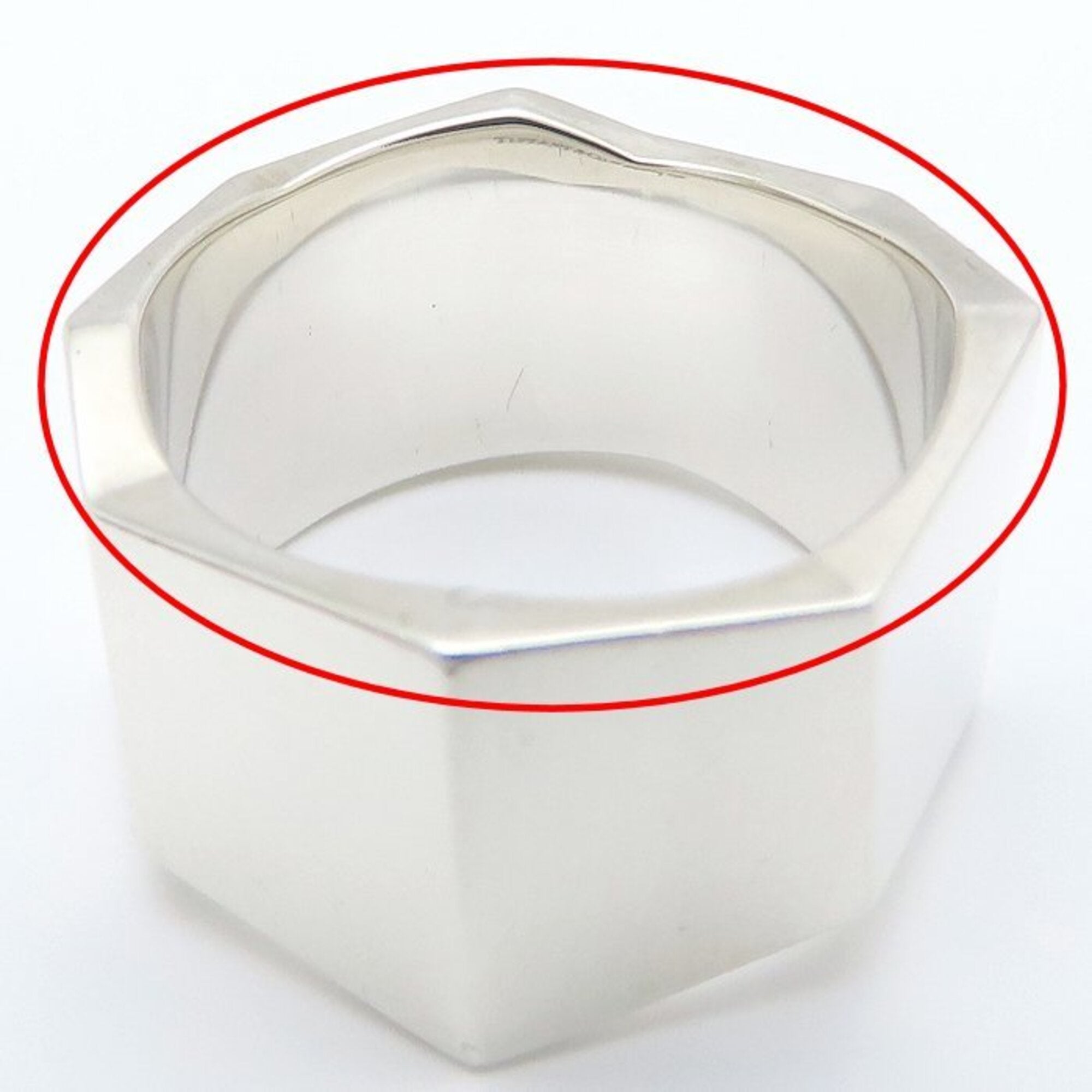Tiffany Silver 925 Band Ring (Pre-Owned)