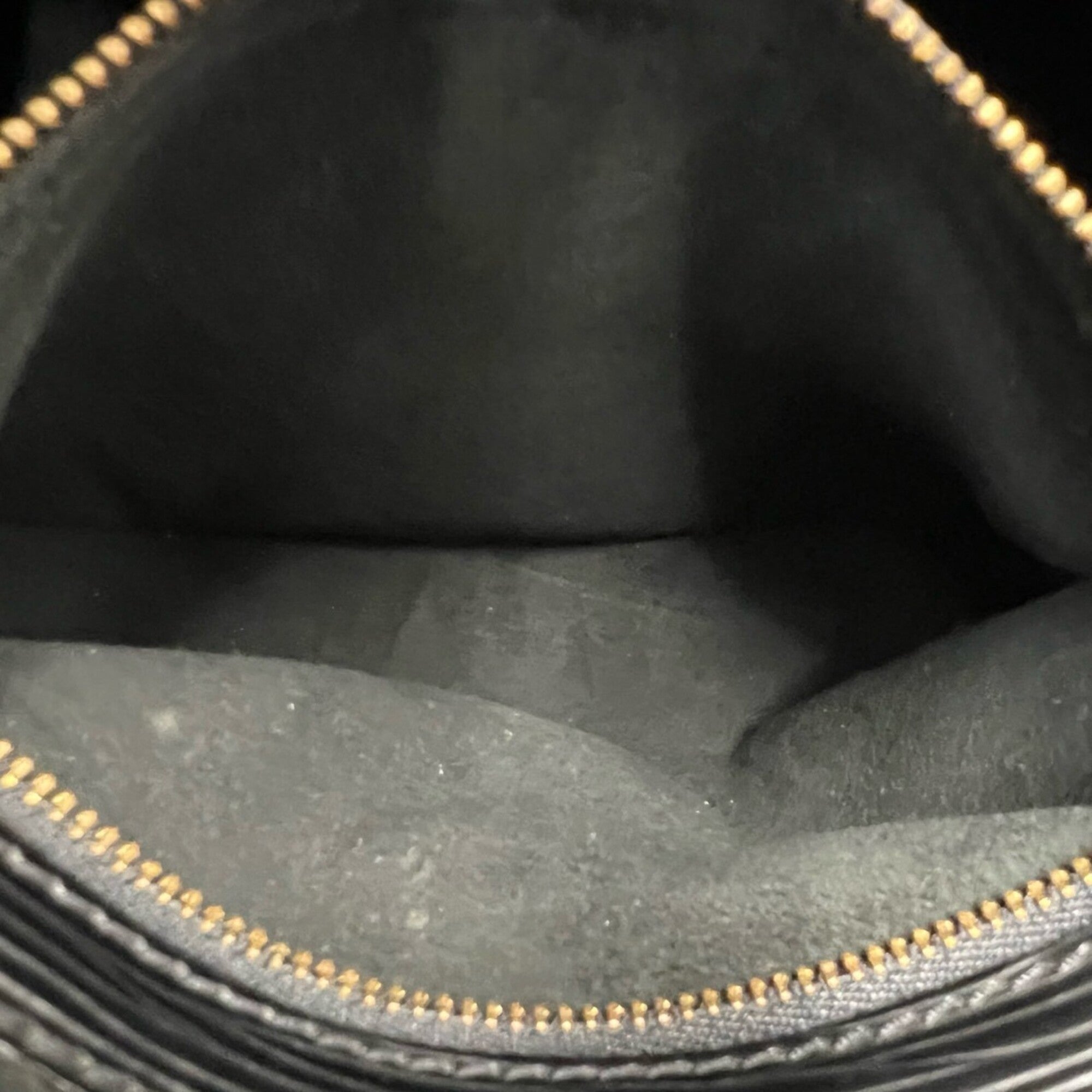 Louis Vuitton Black Leather Shoulder Bag Tote Bag (Pre-Owned)