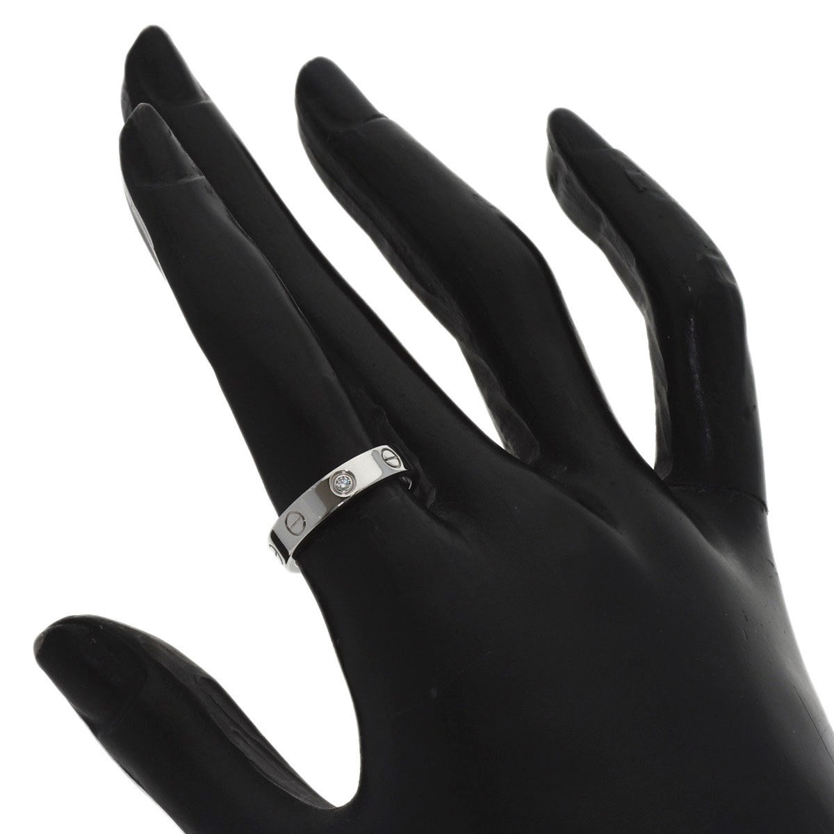 Cartier Silver White Gold (18K) Band Ring (Pre-Owned)