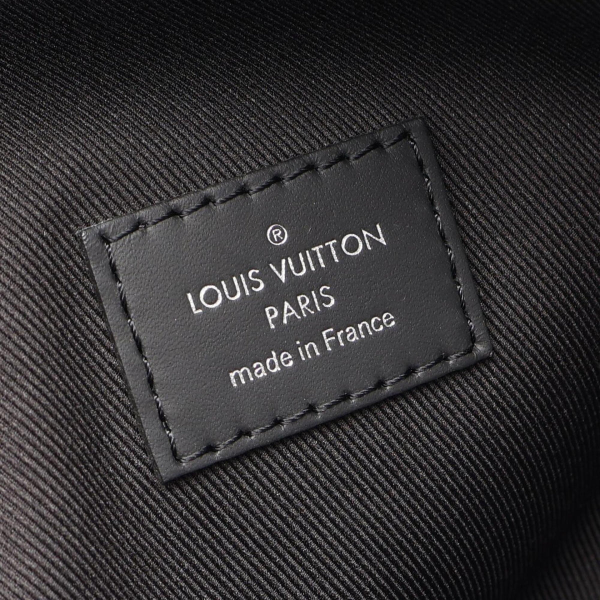 Louis Vuitton Black Monogram Eclipse Monogram Eclipse Leather Backpack (Pre-Owned)