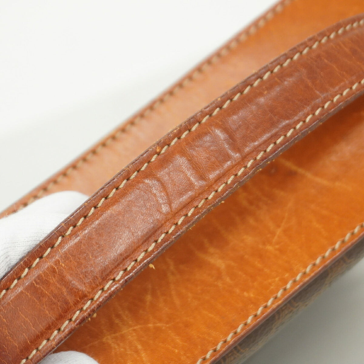 Celine Brown Pvc Vanity Bag (Pre-Owned)
