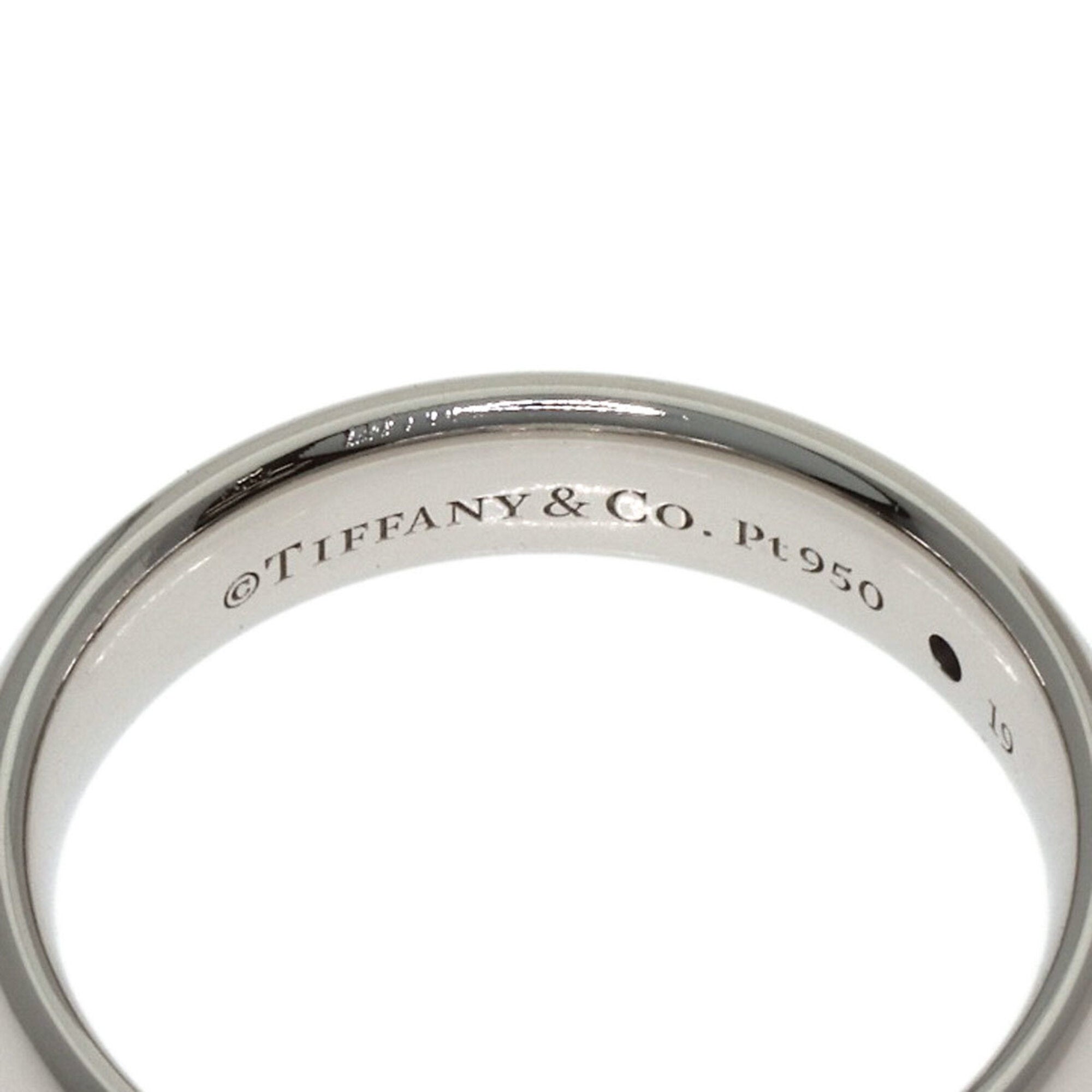 Tiffany Platinum 950 Band Ring (Pre-Owned)