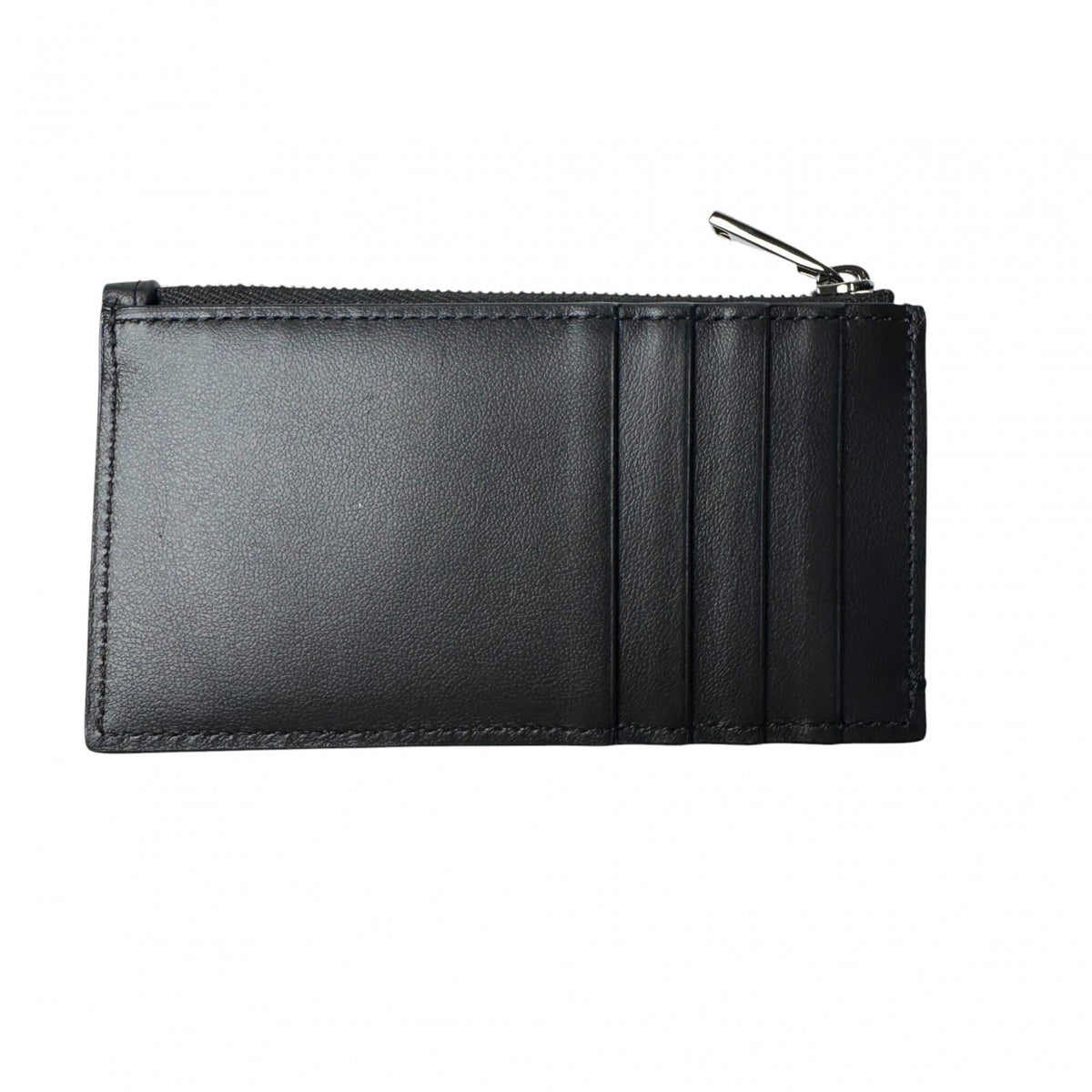 Christian Dior Black Leather Coin Purse/Coin Case (Pre-Owned)
