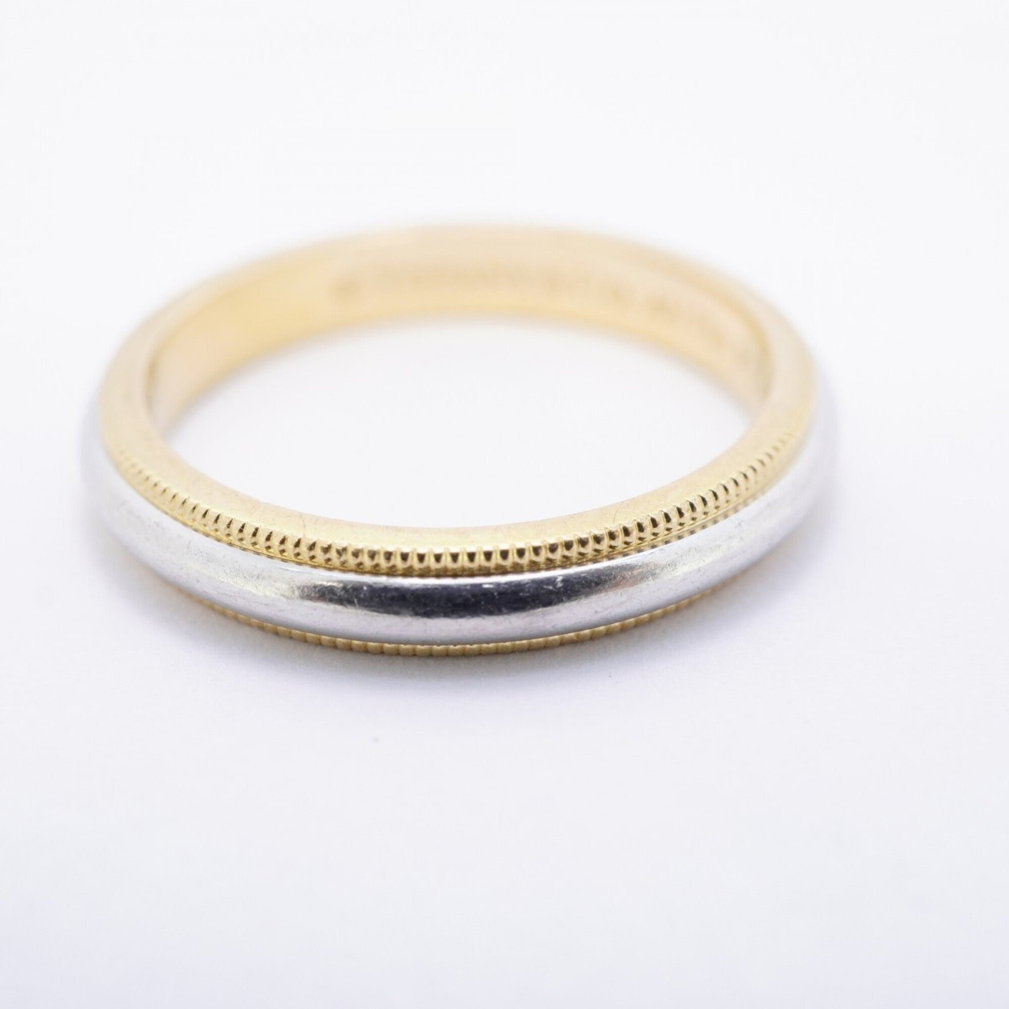 Tiffany Yellow Gold (18K) Platinum 950 Band Ring (Pre-Owned)