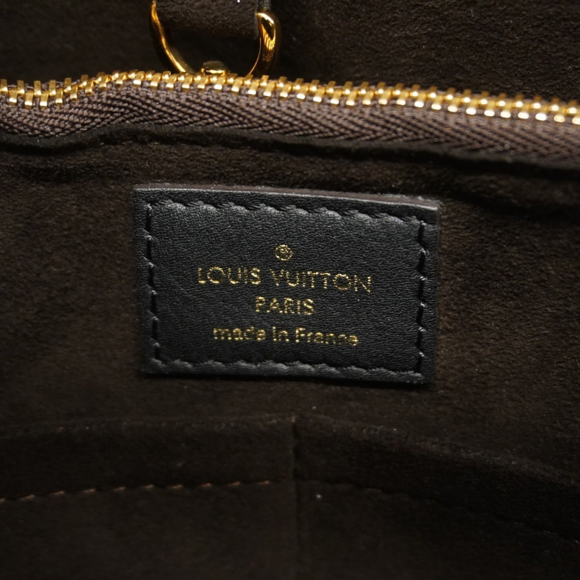 Louis Vuitton Brown Noir Tote Bag (Pre-Owned)