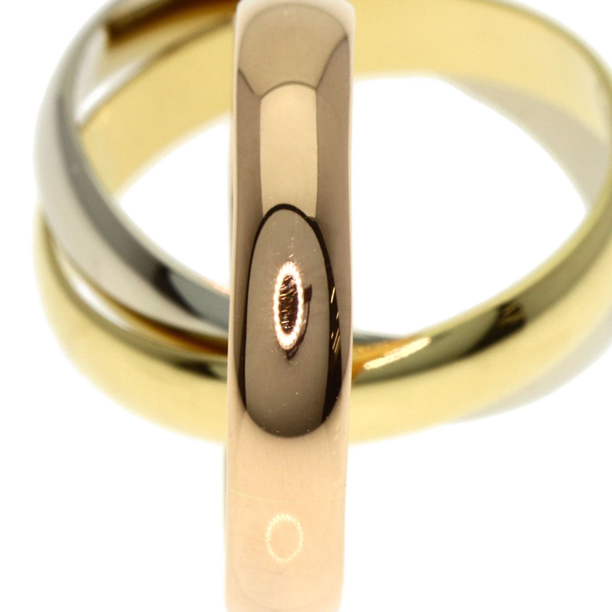 Cartier Trinity Yellow Gold (18K) Pink Gold (18K) White Gold (18K) Band Ring (Pre-Owned)