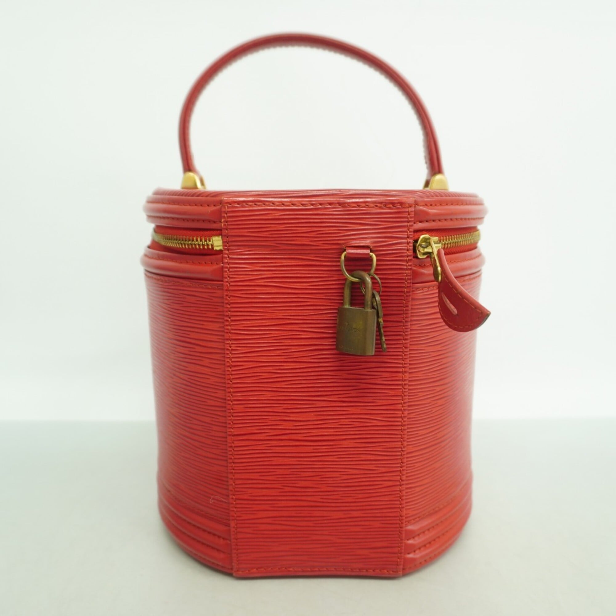 Louis Vuitton Castilian Red Handbag (Pre-Owned)