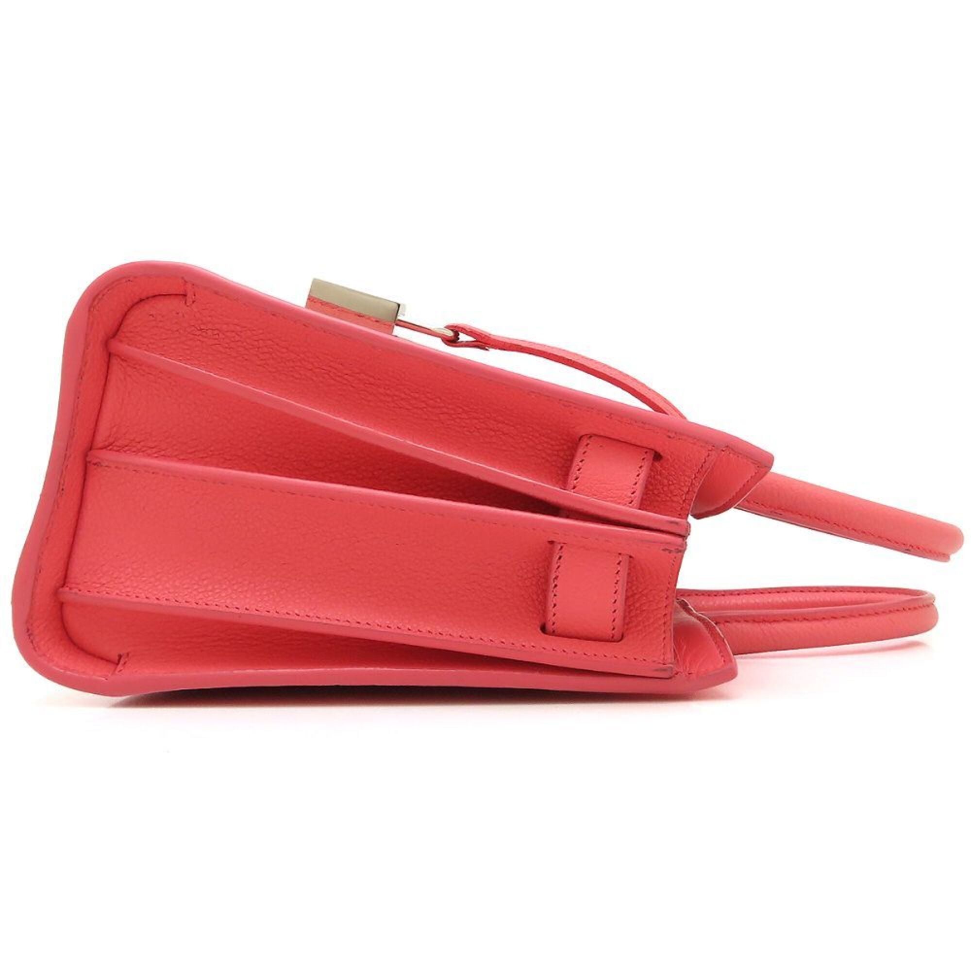 Yves Saint Laurent Sac De Jour Pink Leather Handbag (Pre-Owned)