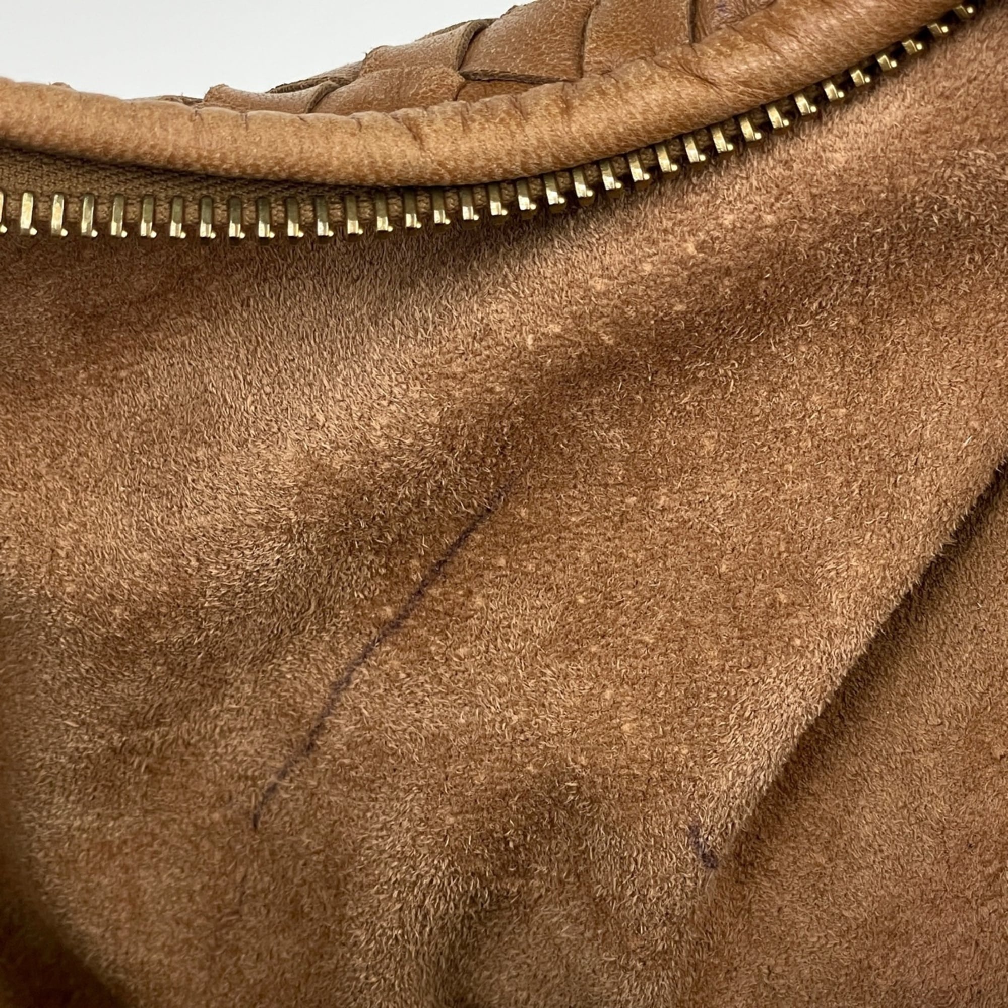 Bottega Veneta Brown Leather Handbag Shoulder Bag (Pre-Owned)