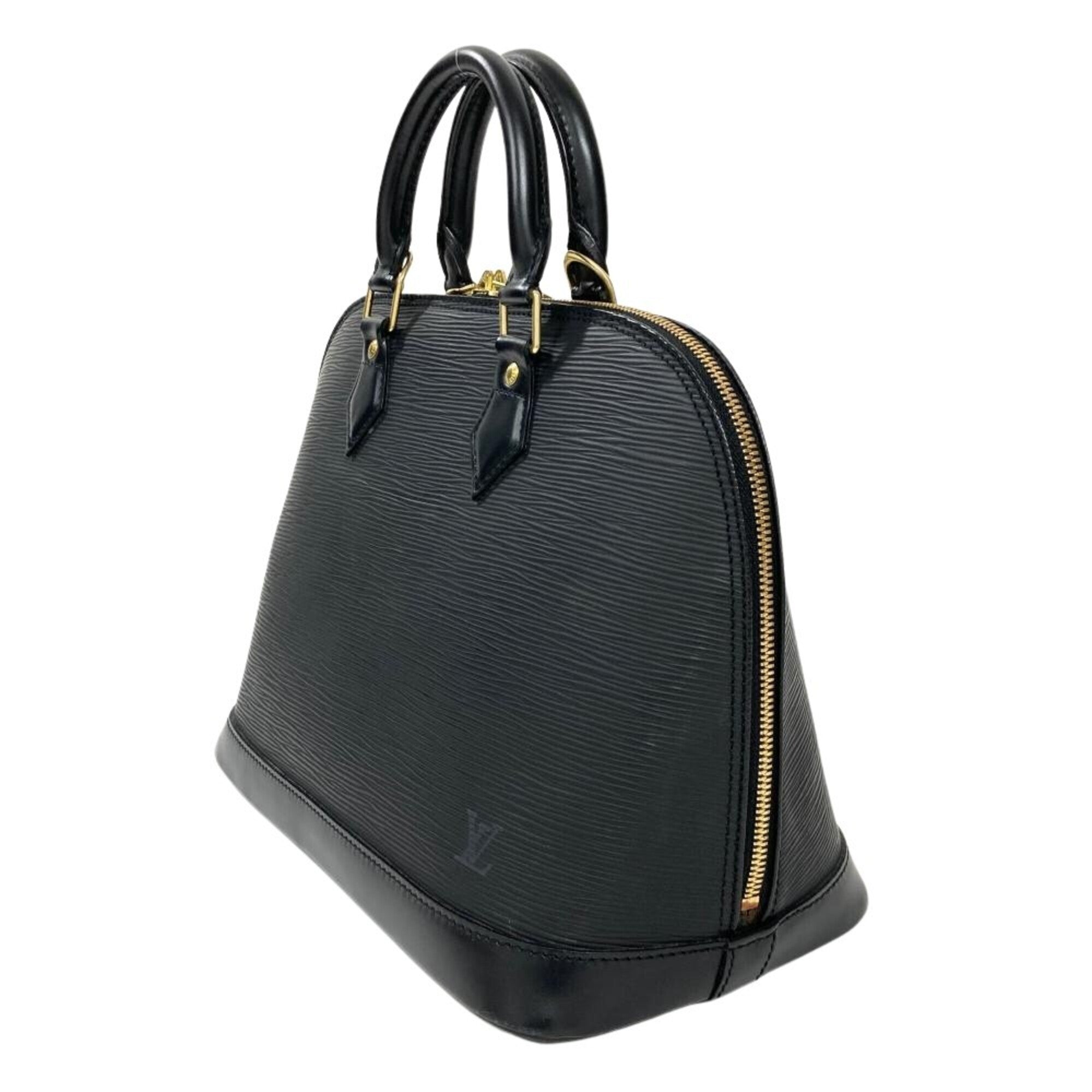 Louis Vuitton Black Galle Noir Epi Leather Handbag (Pre-Owned)