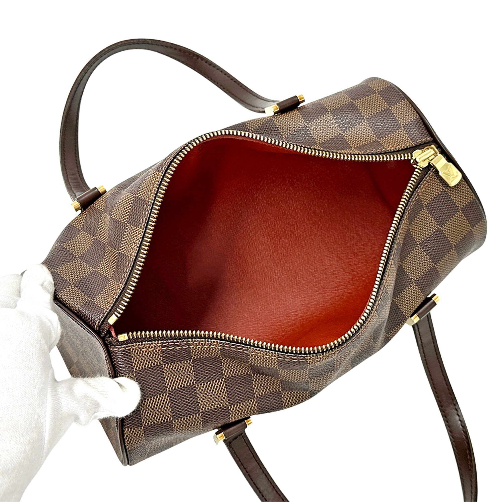 Louis Vuitton Brown Damier Canvas Galle Damier Canvas Handbag (Pre-Owned)