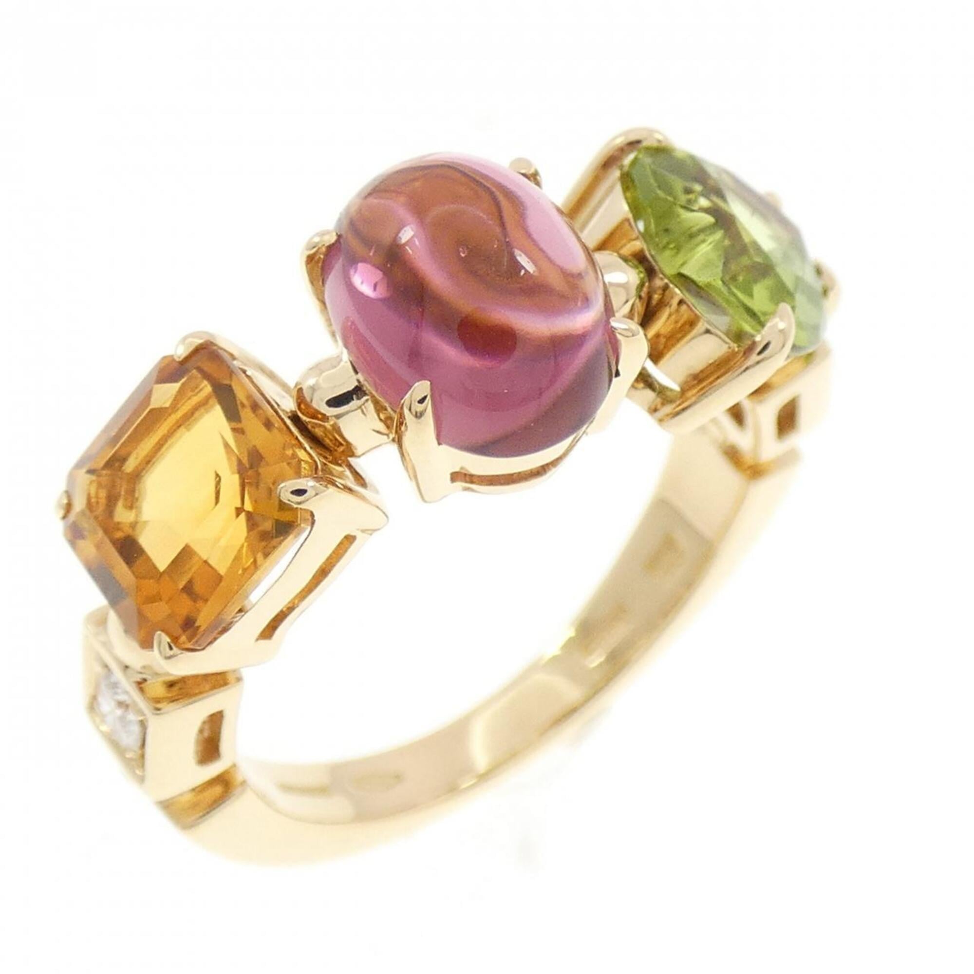 Bvlgari Gold Yellow Gold (18K) Band Ring (Pre-Owned)