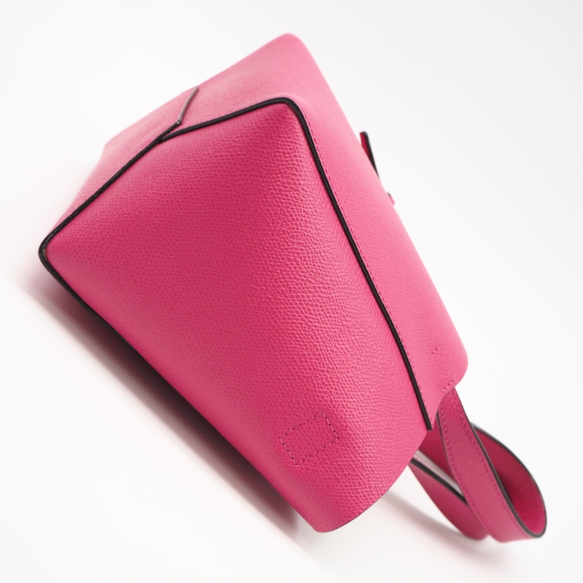 Valextra Pink Leather Handbag (Pre-Owned)