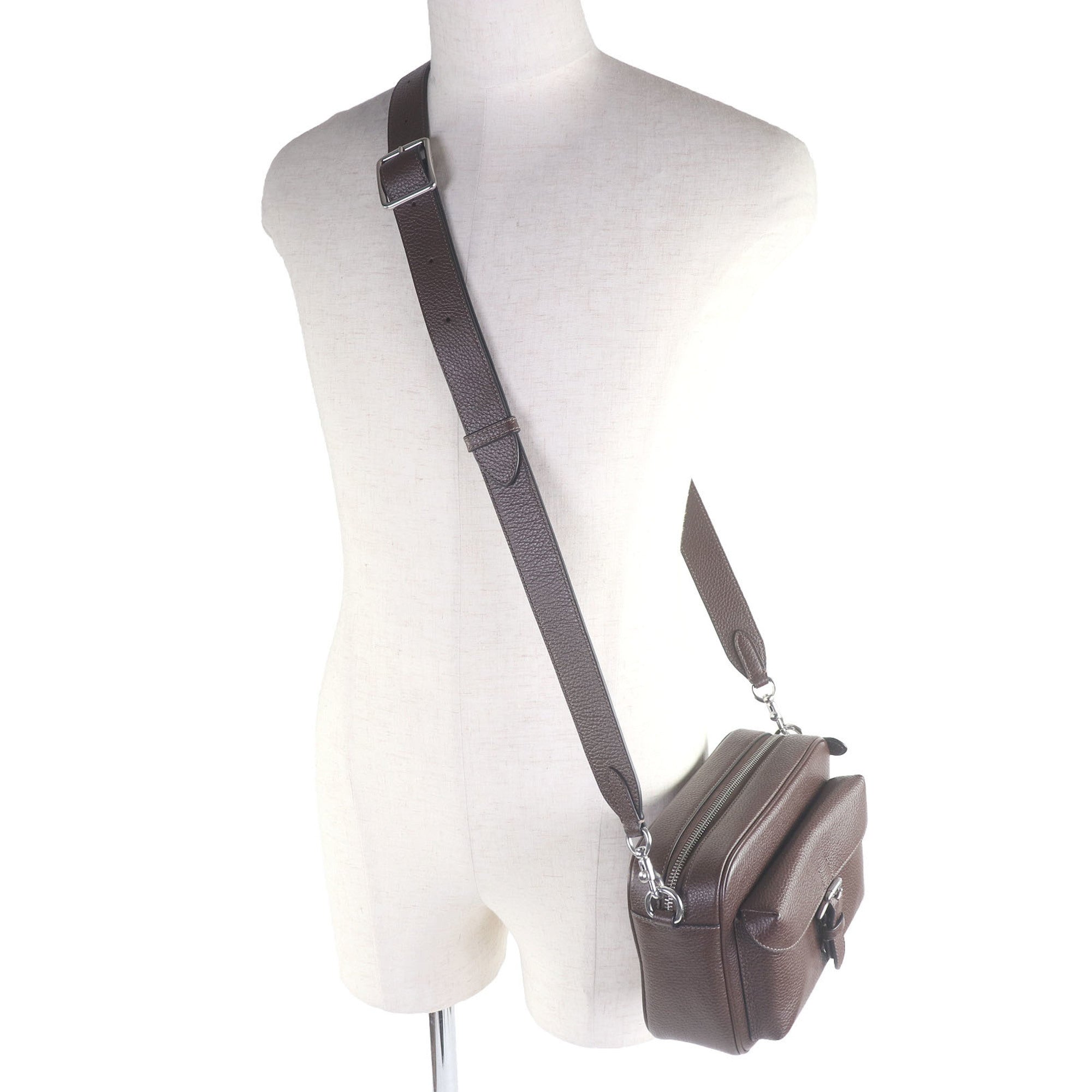 Coach Brown Leather Shoulder Bag (Pre-Owned)