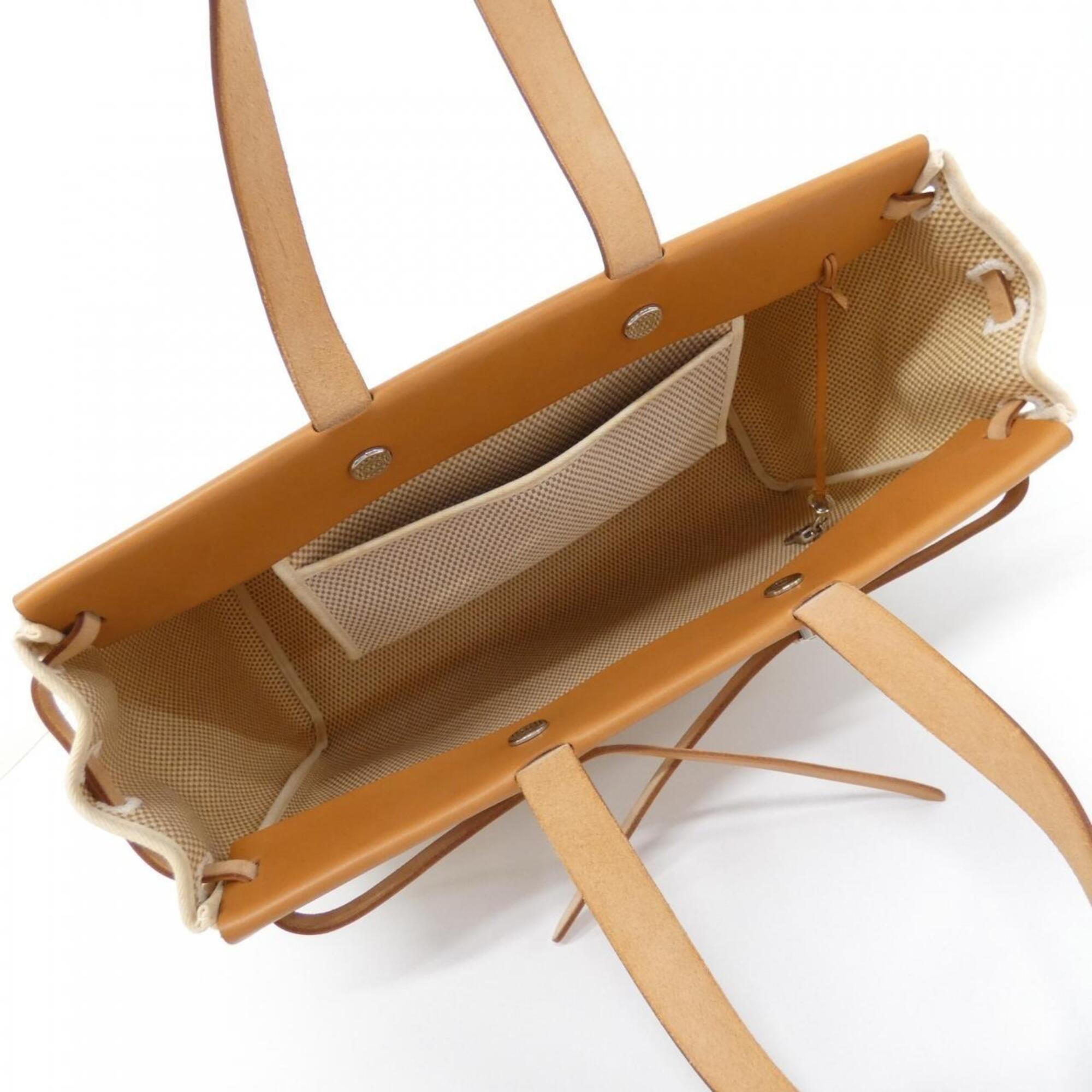 Hermes Her Bag Natural Sable Handbag (Pre-Owned)