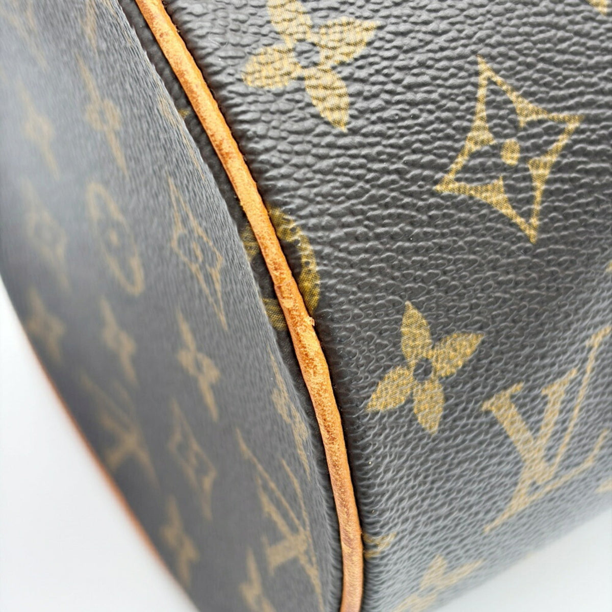Louis Vuitton Monogram Brown Monogram Leather Boston Bag Tote Bag (Pre-Owned)