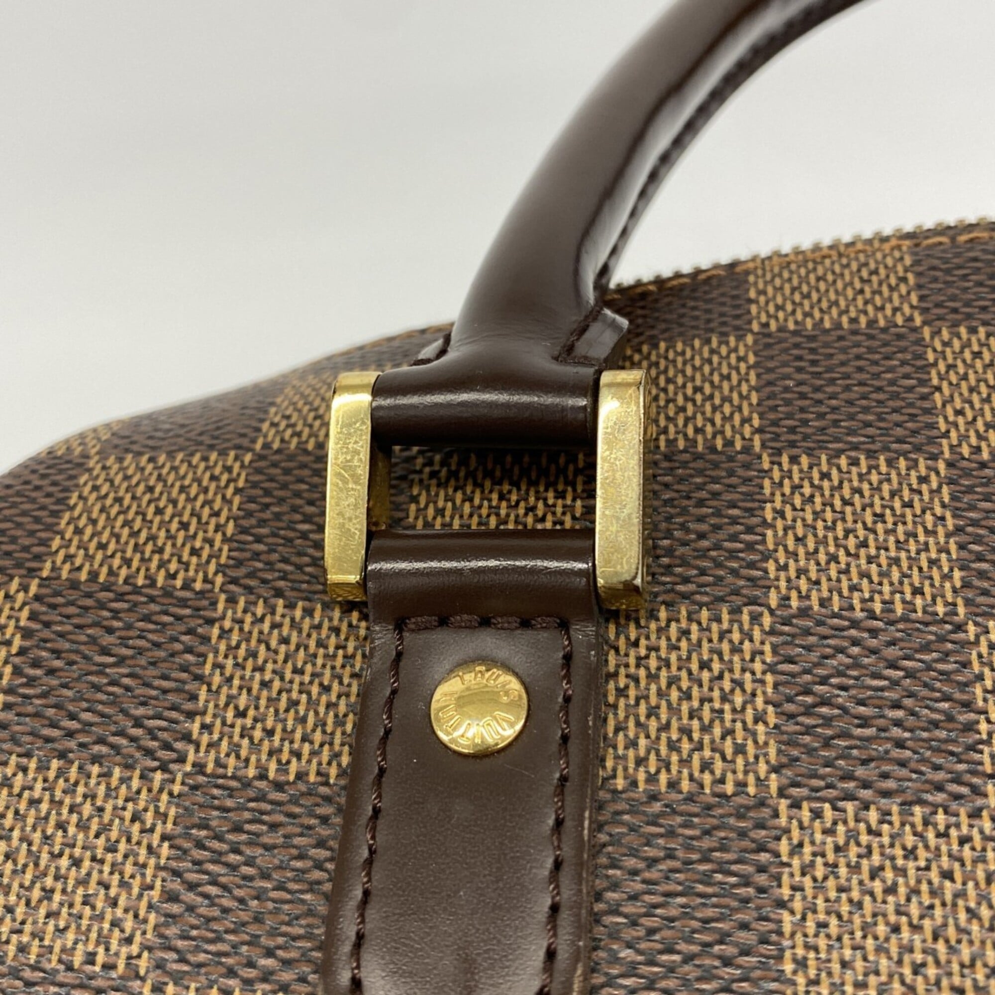 Louis Vuitton Ebene Handbag (Pre-Owned)