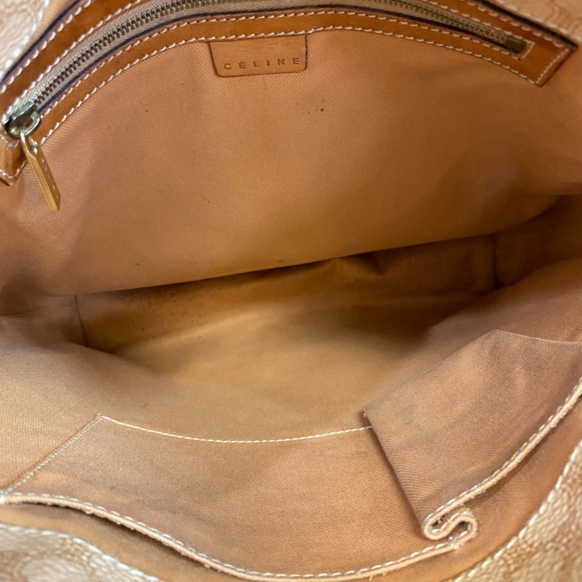 Celine Beige Pvc Tote Bag (Pre-Owned)