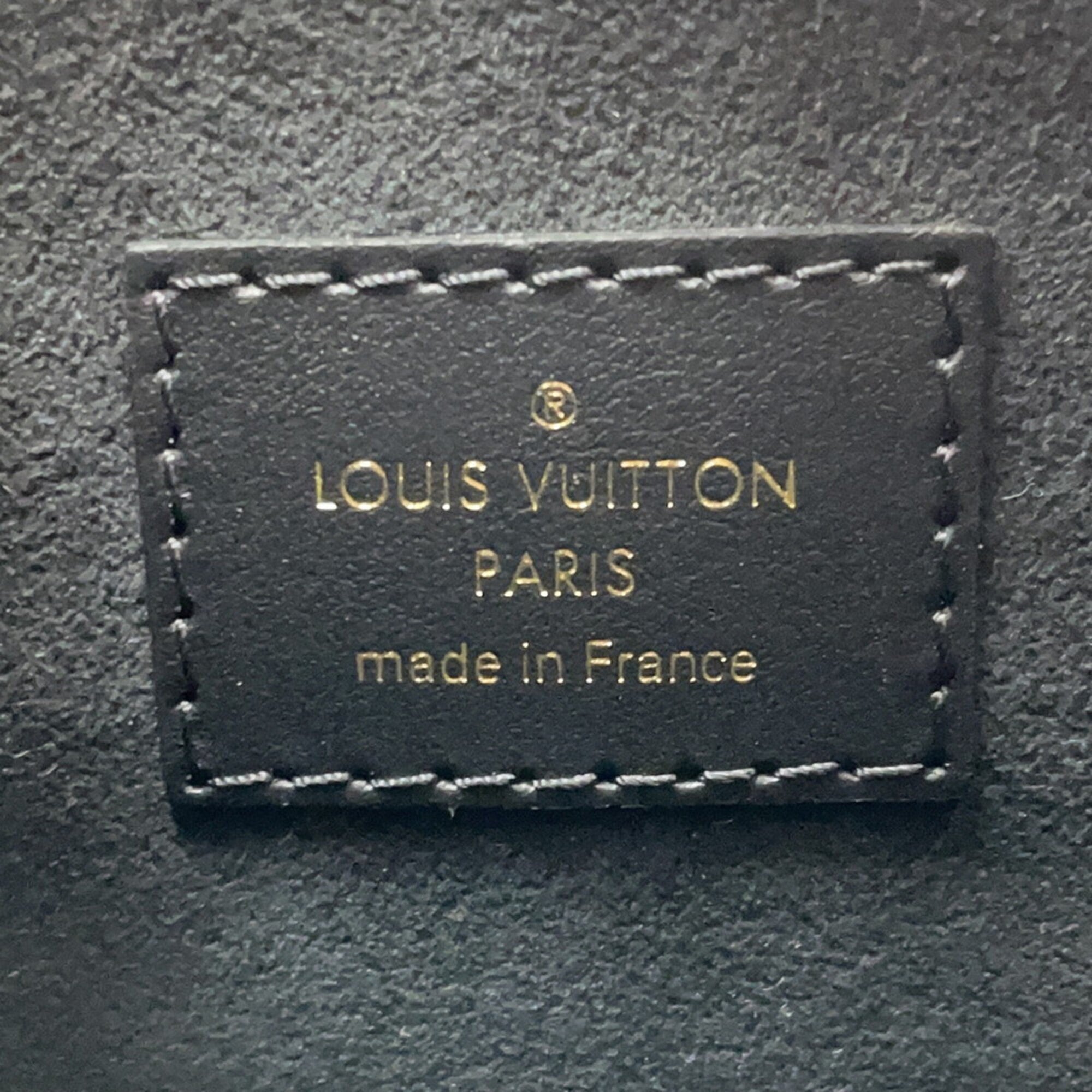 Louis Vuitton Noir Monogram Empreinte Handbag (Pre-Owned)