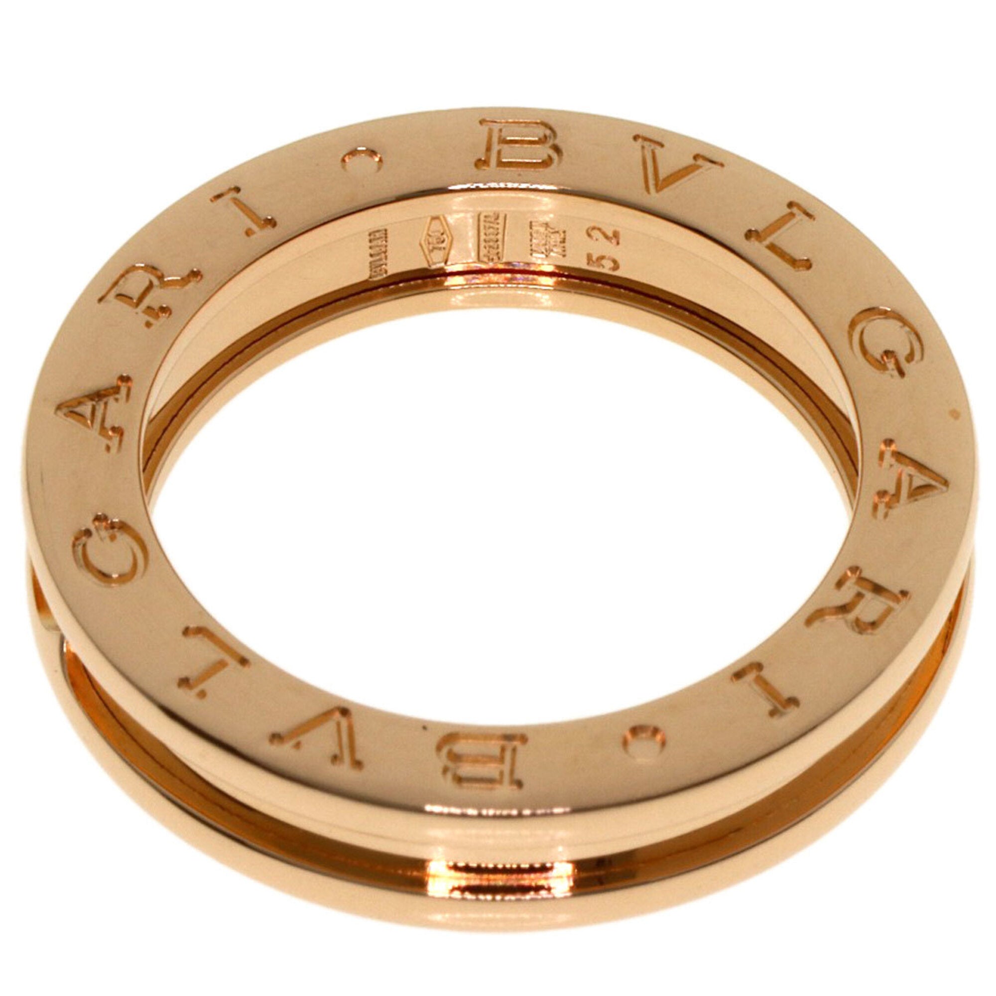 Bvlgari Pink Gold (18K) Band Ring (Pre-Owned)