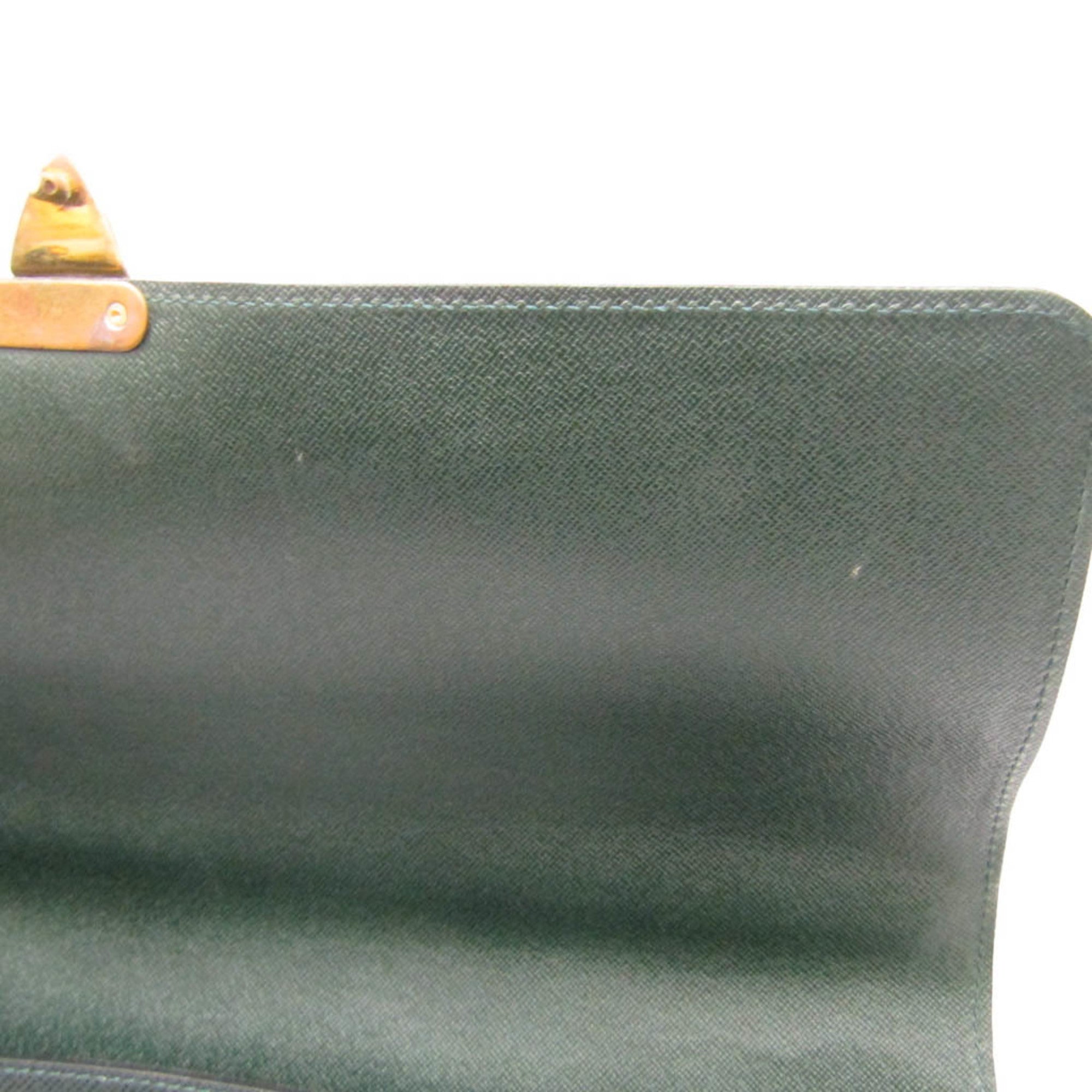 Louis Vuitton Taiga Episea Taiga Leather Briefcase (Pre-Owned)