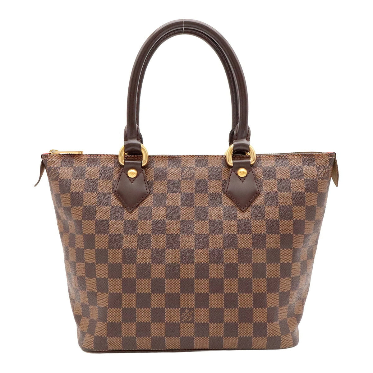 Louis Vuitton Brown Pvc Handbag Tote Bag (Pre-Owned)