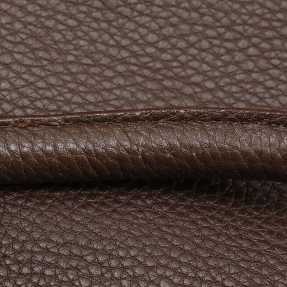 Prada Brown Nylon Leather Handbag Tote Bag (Pre-Owned)