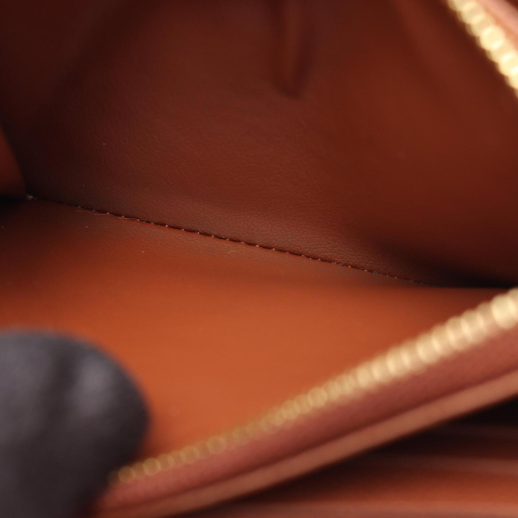 Louis Vuitton Brown Leather Pvc Wallet (Bi-Fold) (Pre-Owned)