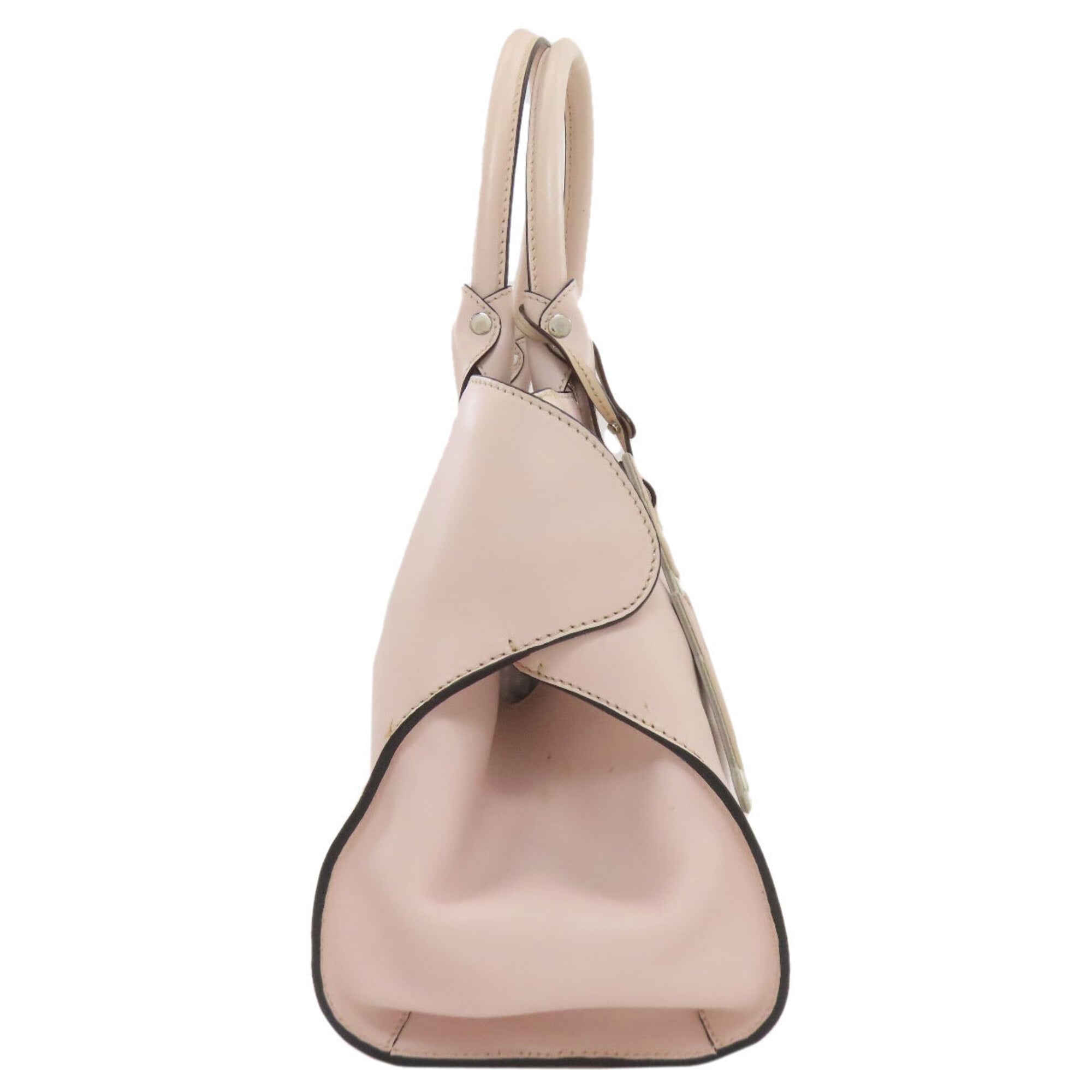 Tod's Pink Leather Tote Bag (Pre-Owned)