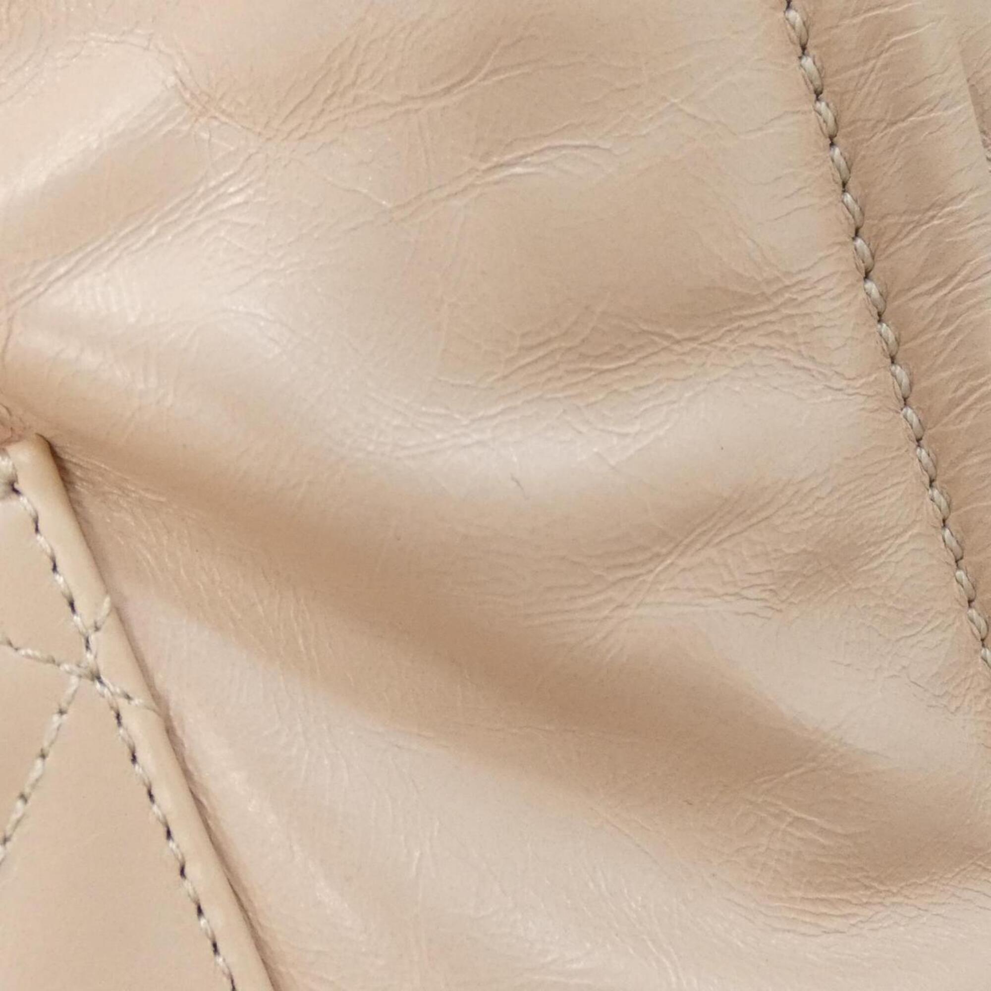 Chanel Pink Leather Grained Calfskin Handbag (Pre-Owned)