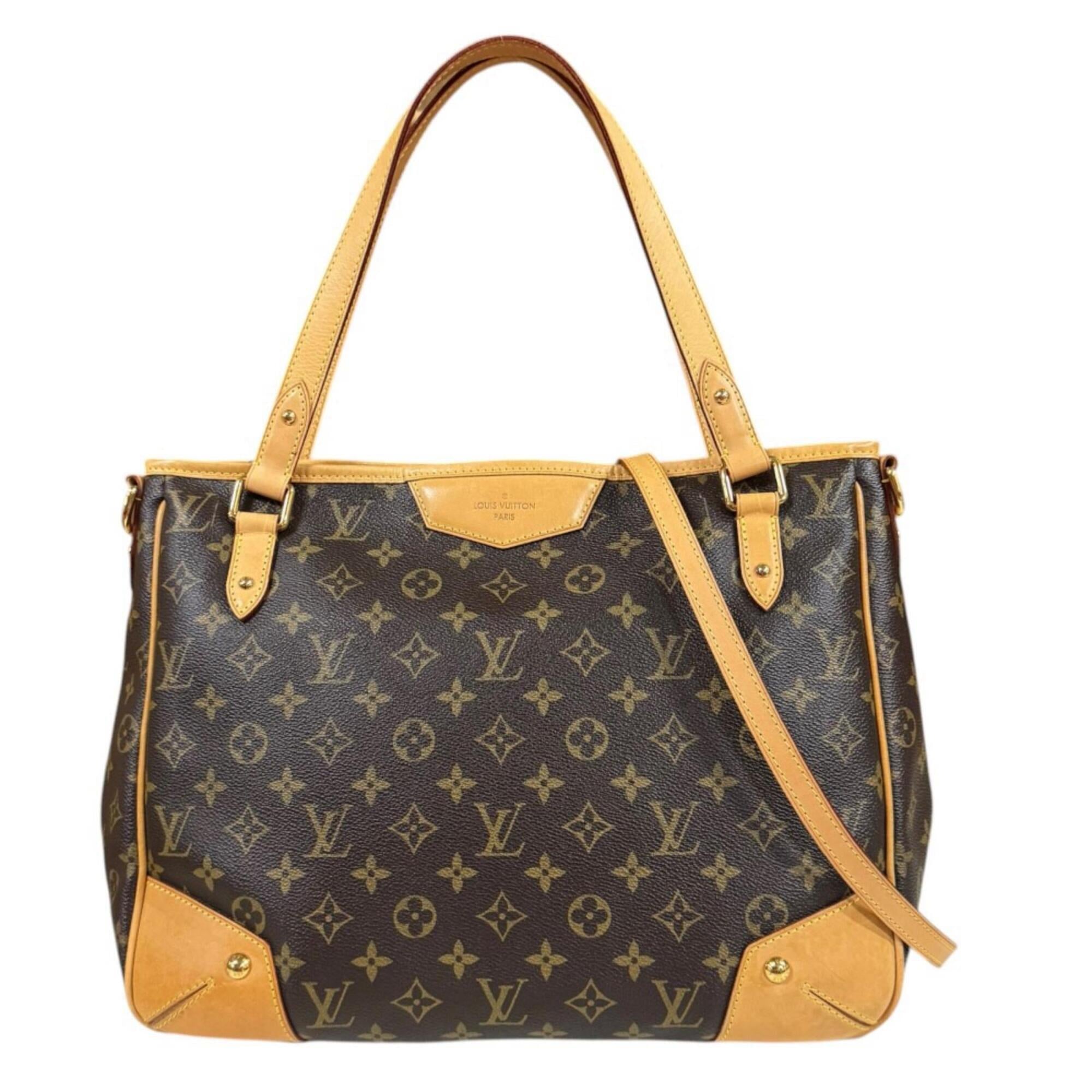 Louis Vuitton Brown Monogram Canvas Shoulder Bag (Pre-Owned)