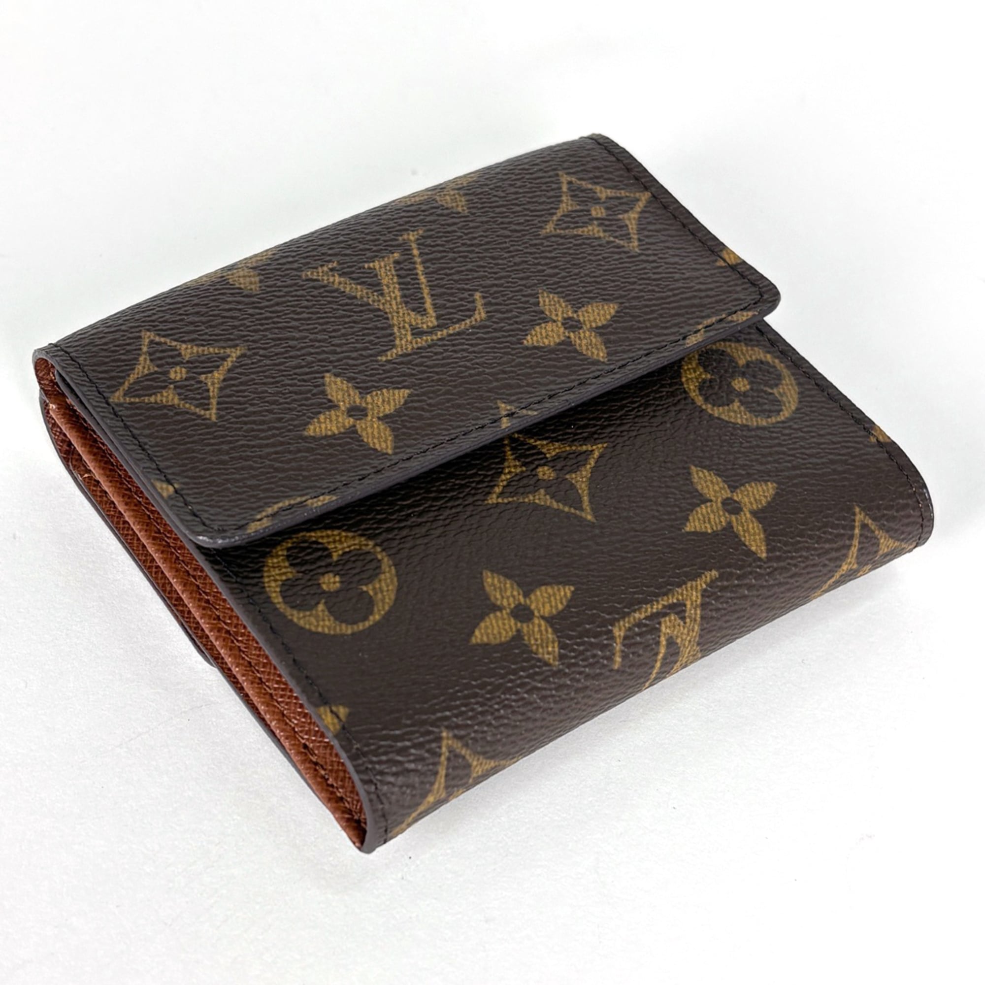 Louis Vuitton Brown Monogram Wallet (Bi-Fold) (Pre-Owned)