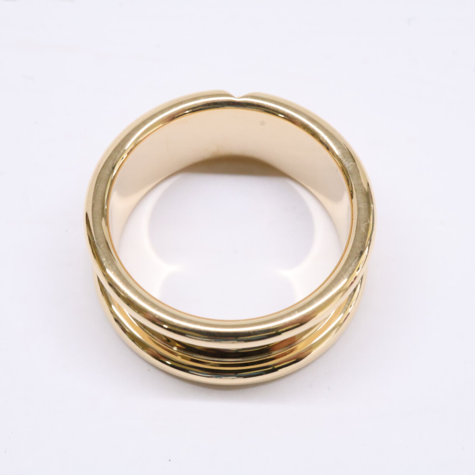 Louis Vuitton Yellow Gold Yellow Gold (18K) Band Ring (Pre-Owned)