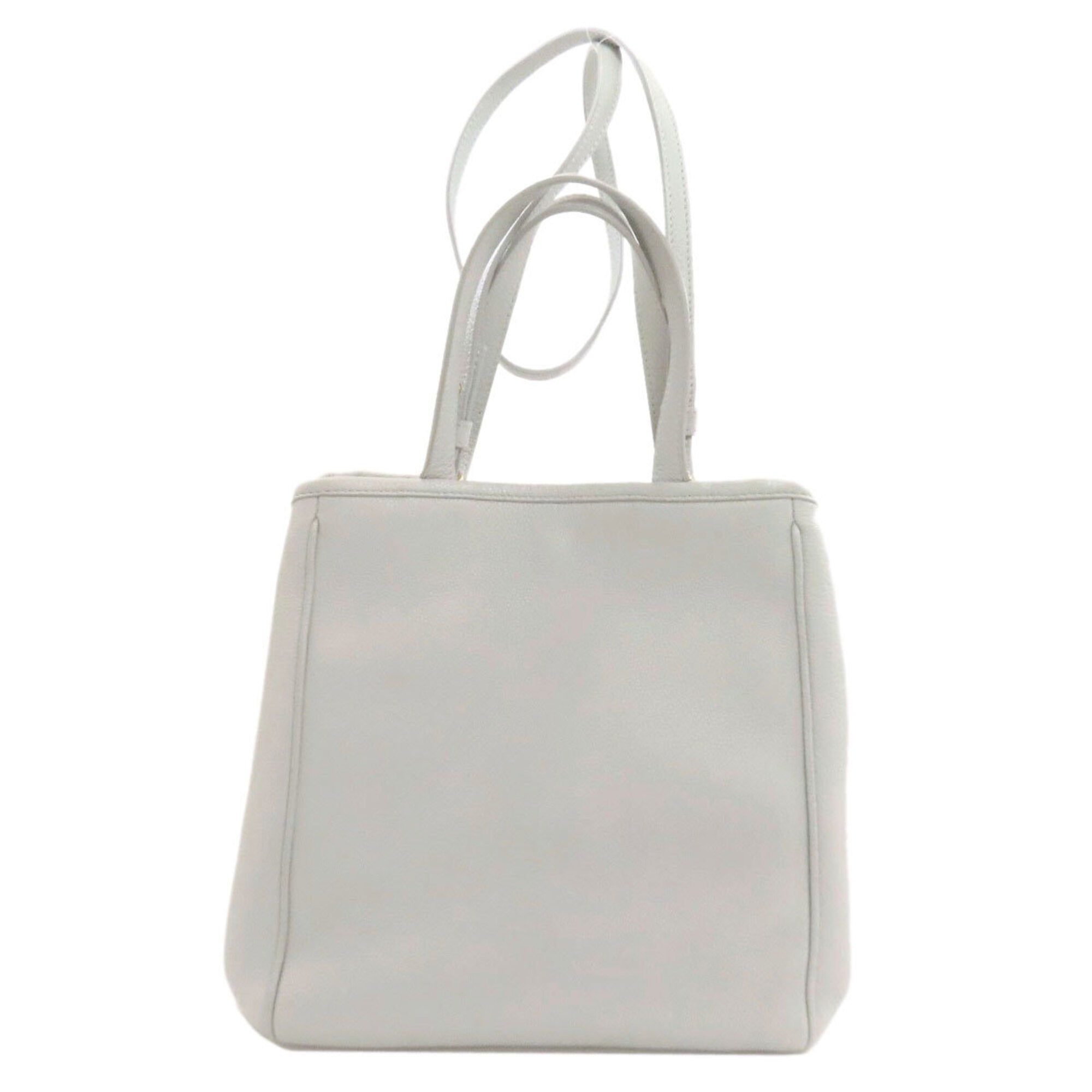 Celine Gray Leather Handbag (Pre-Owned)