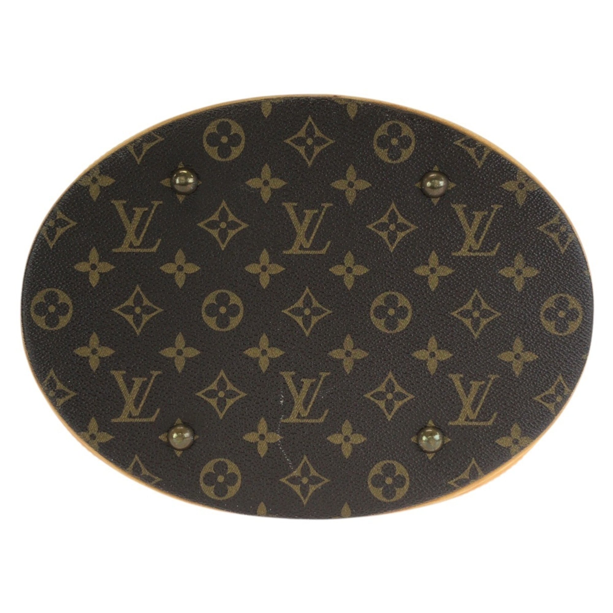 Louis Vuitton Brown Pvc Leather Shoulder Bag Tote Bag (Pre-Owned)
