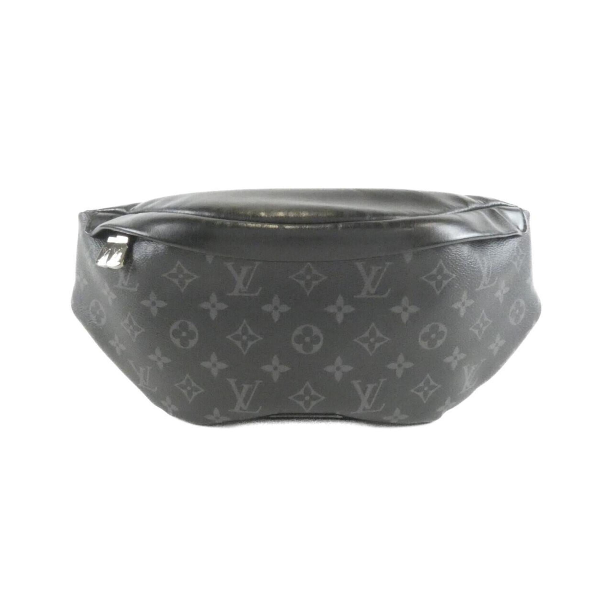 Louis Vuitton Black Coated Canvas Shoulder Bag (Pre-Owned)