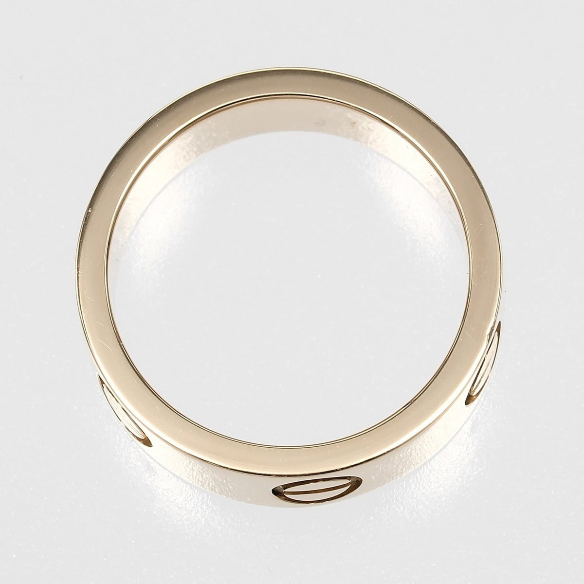 Cartier Yellow Gold Yellow Gold Band Ring (Pre-Owned)