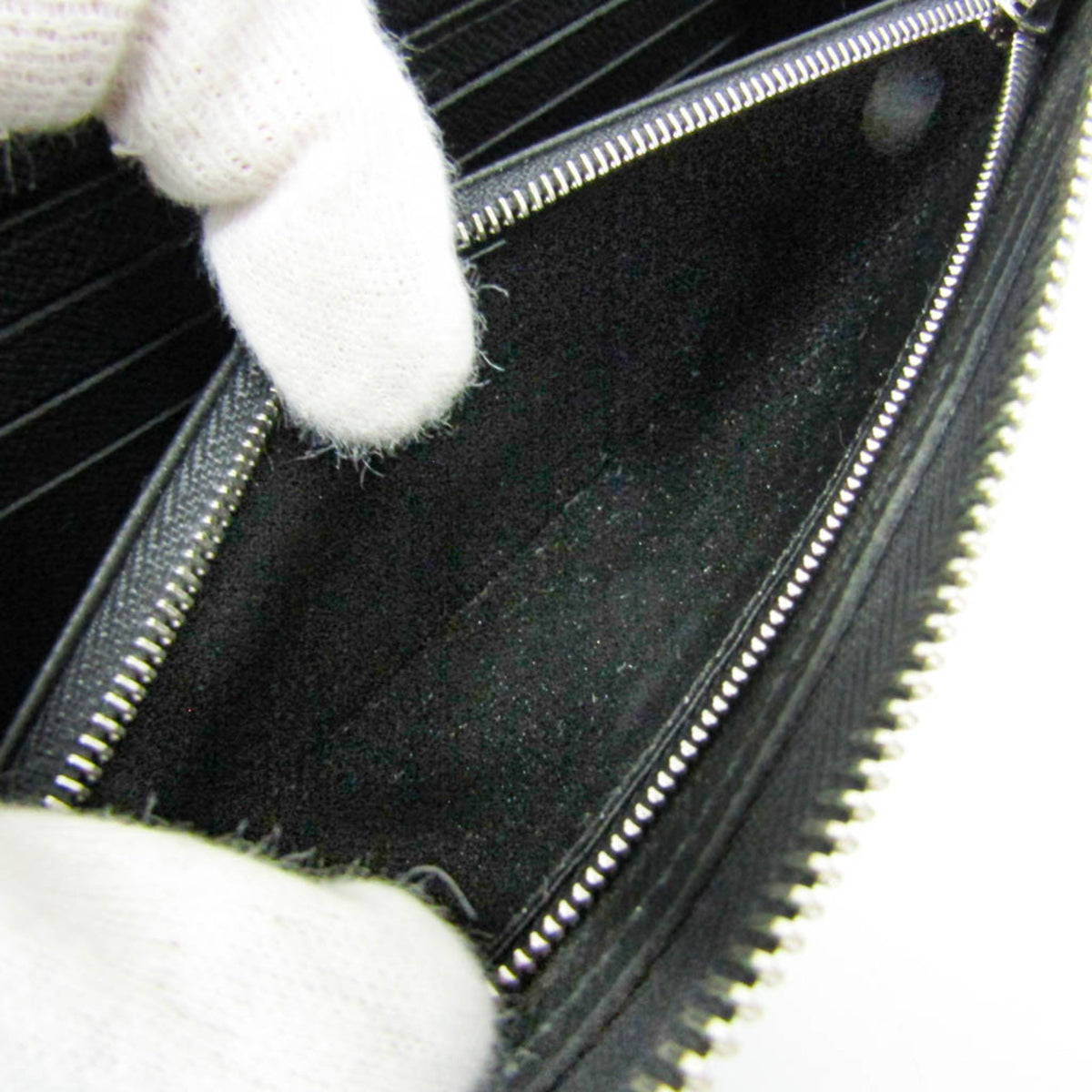 Louis Vuitton Damier Graphite Black Damier Graphite Long Wallet (Bi-Fold) (Pre-Owned)