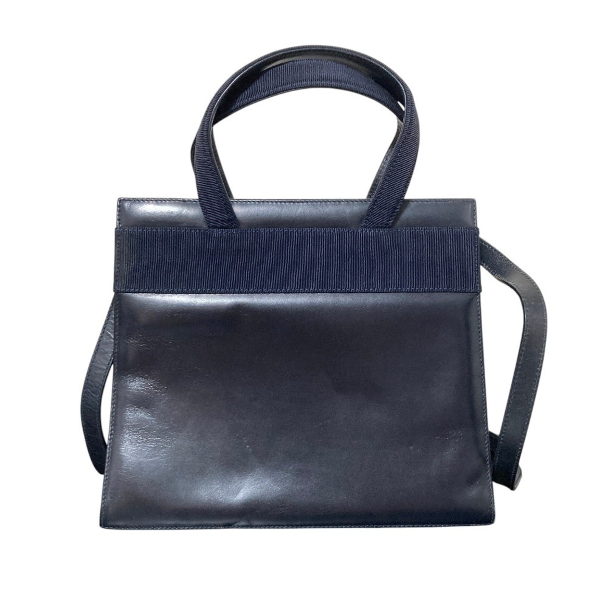 Salvatore Ferragamo Black Handbag Shoulder Bag (Pre-Owned)
