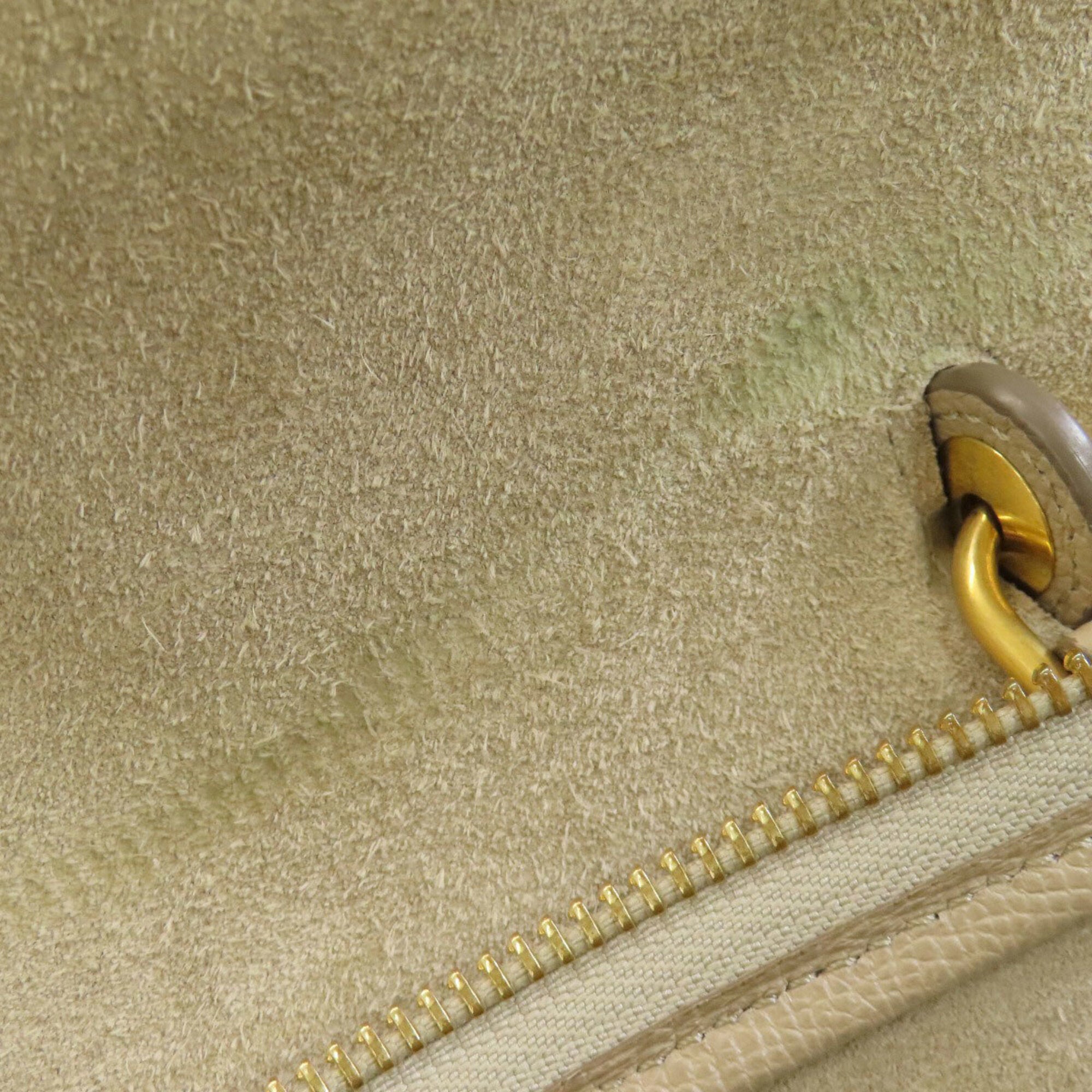 Celine Beige Leather Handbag (Pre-Owned)