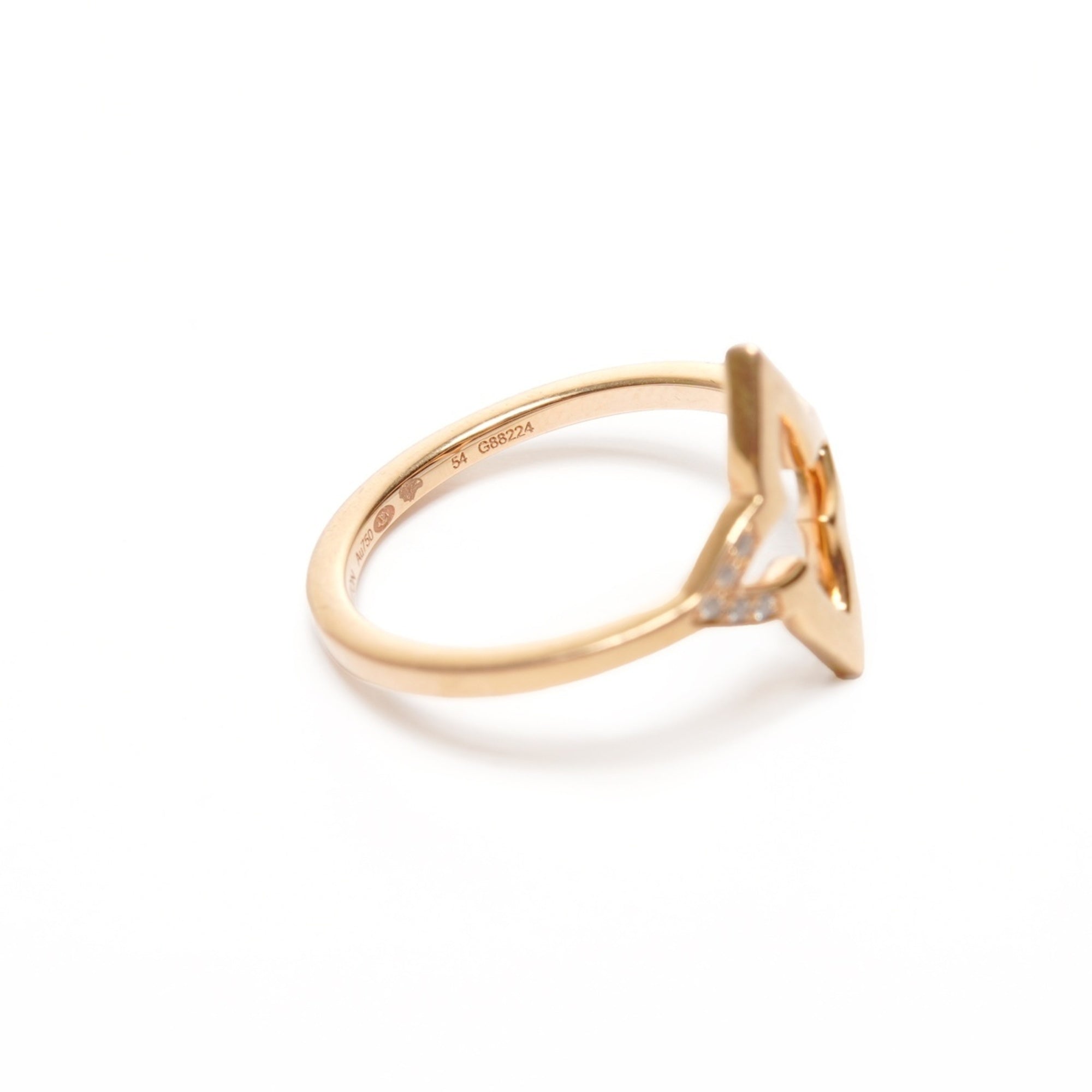 Louis Vuitton Gold Gold (18K) Band Ring (Pre-Owned)