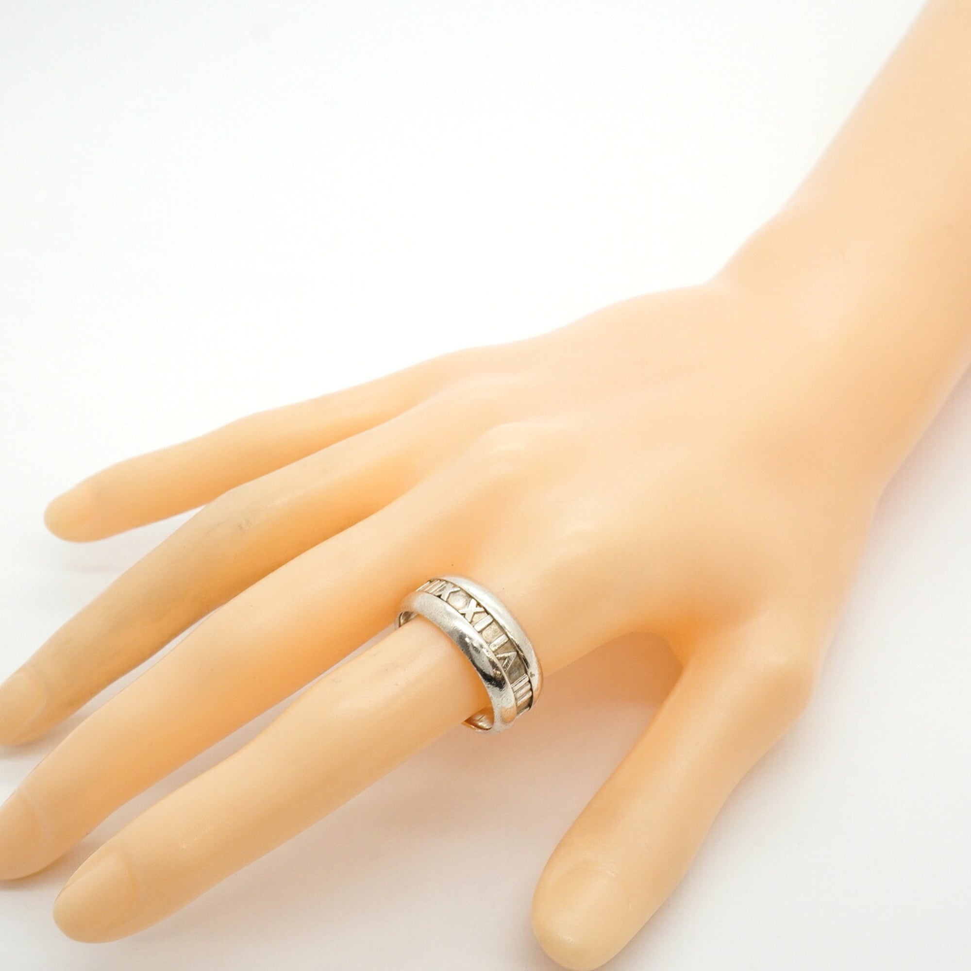 Tiffany Silver 925 Band Ring (Pre-Owned)