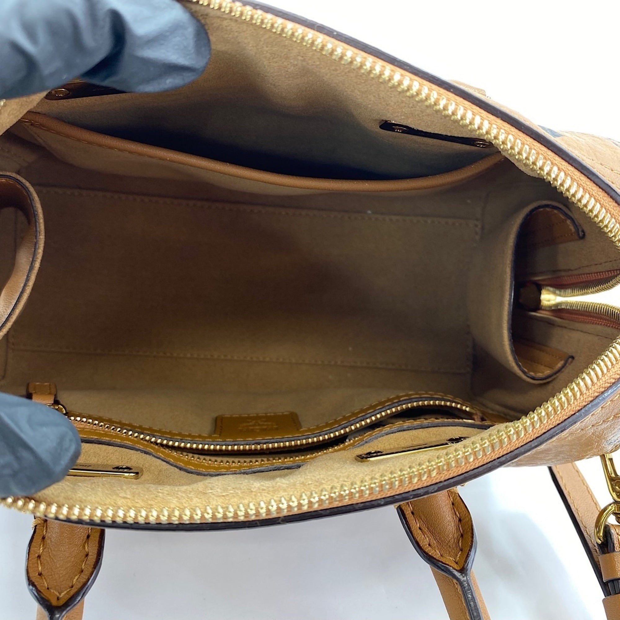 Mcm Brown Handbag (Pre-Owned)