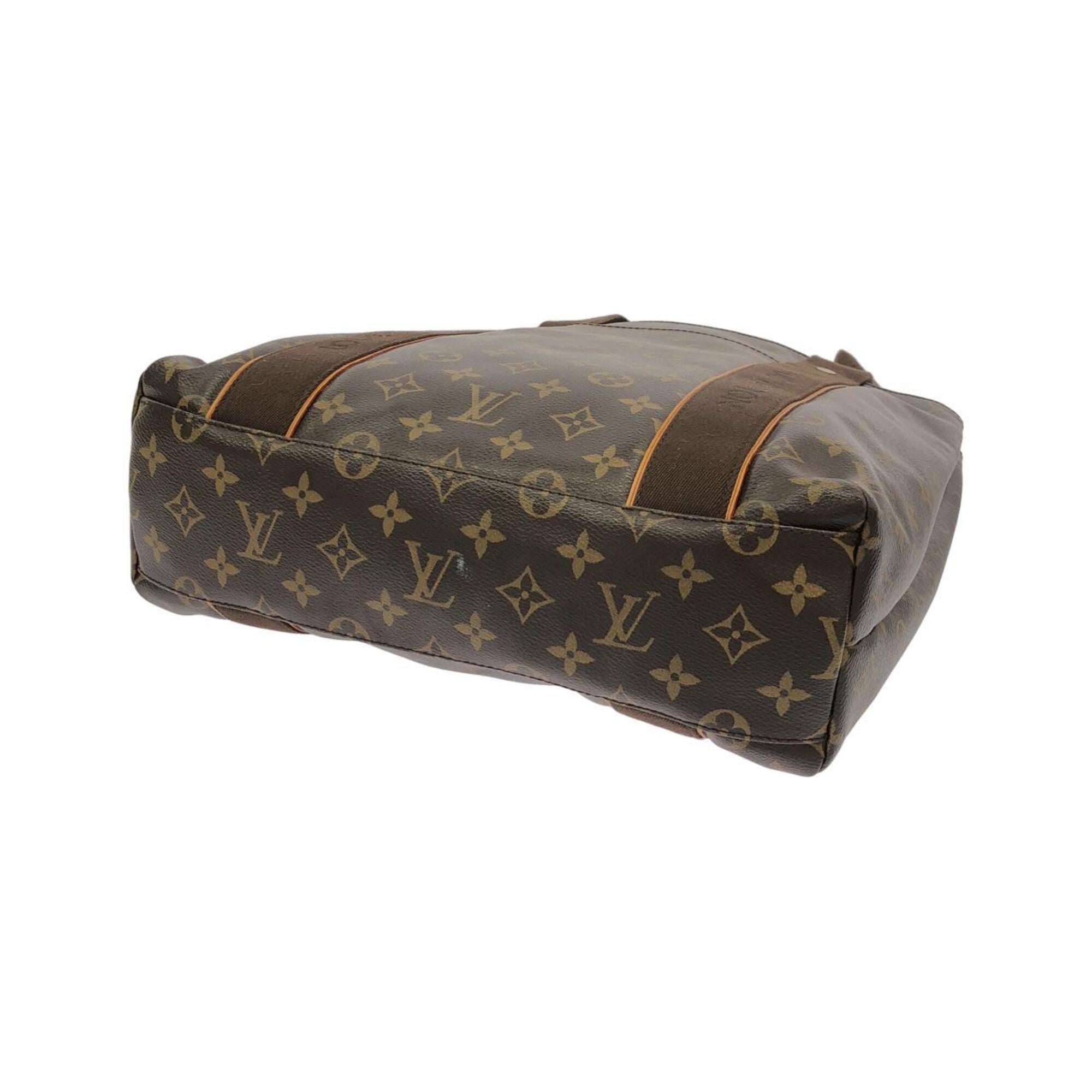 Louis Vuitton Marron Coated Canvas Handbag (Pre-Owned)